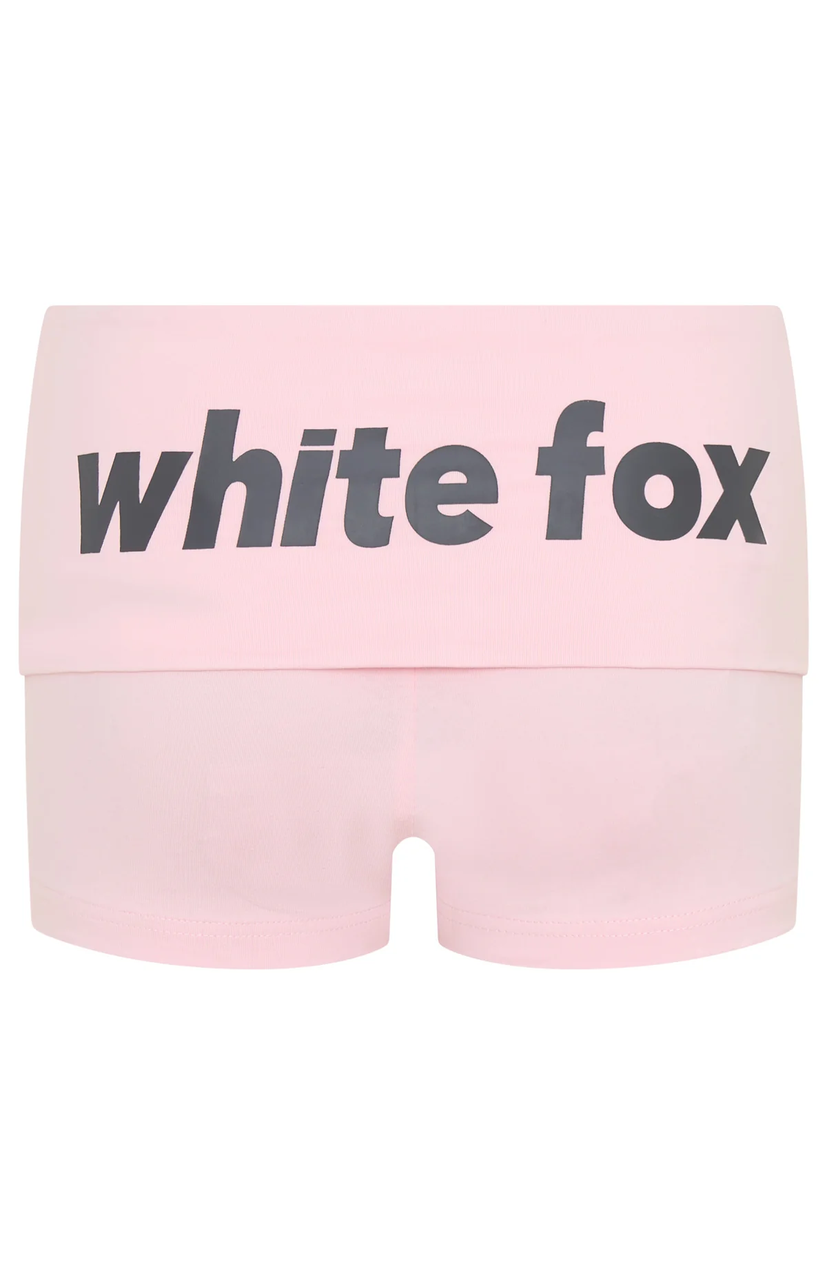 From The Archives Gigi Fold Over Booty Shorts Pink - Image 6