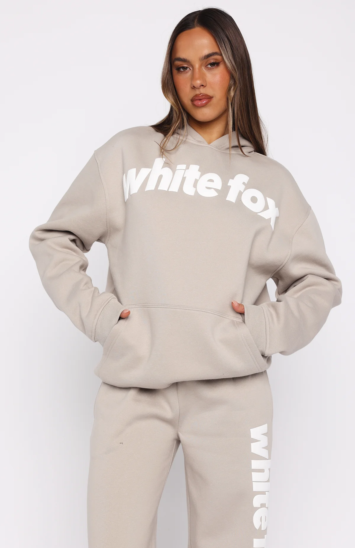 From The Archives Kenzie Oversized Hoodie Moon - Image 2