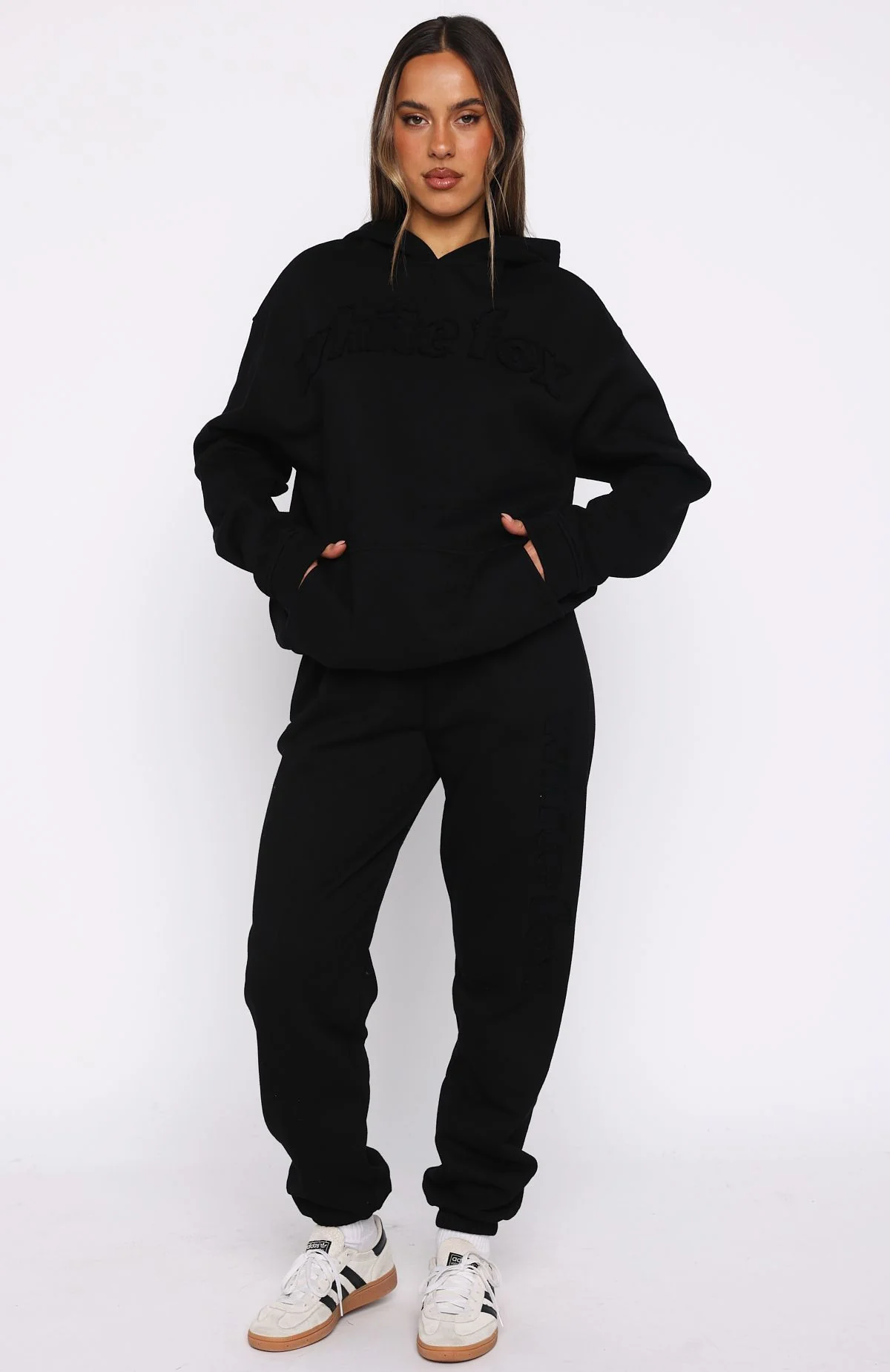 From The Archives Lexi Oversized Hoodie Black - Image 5