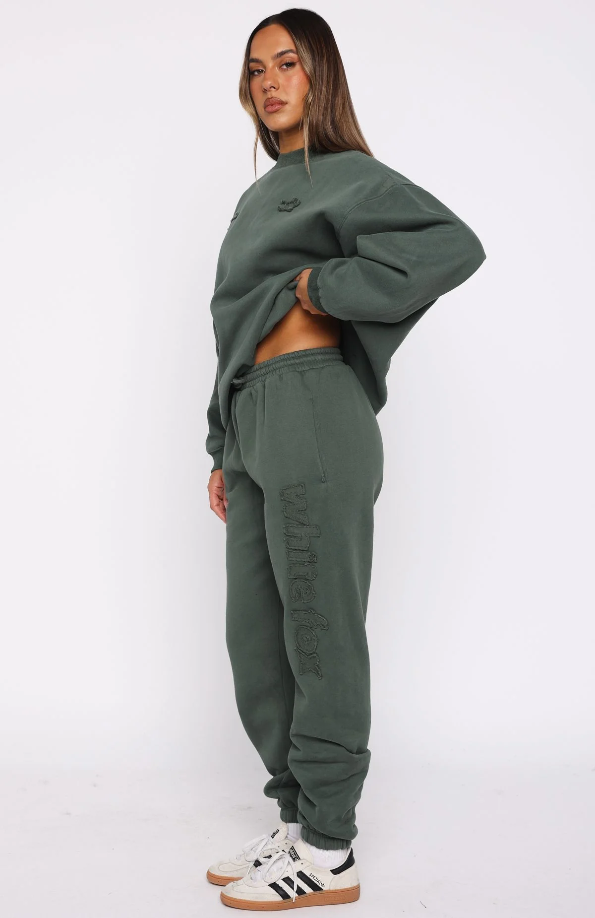 From The Archives Lexi Sweatpants Khaki - Image 3