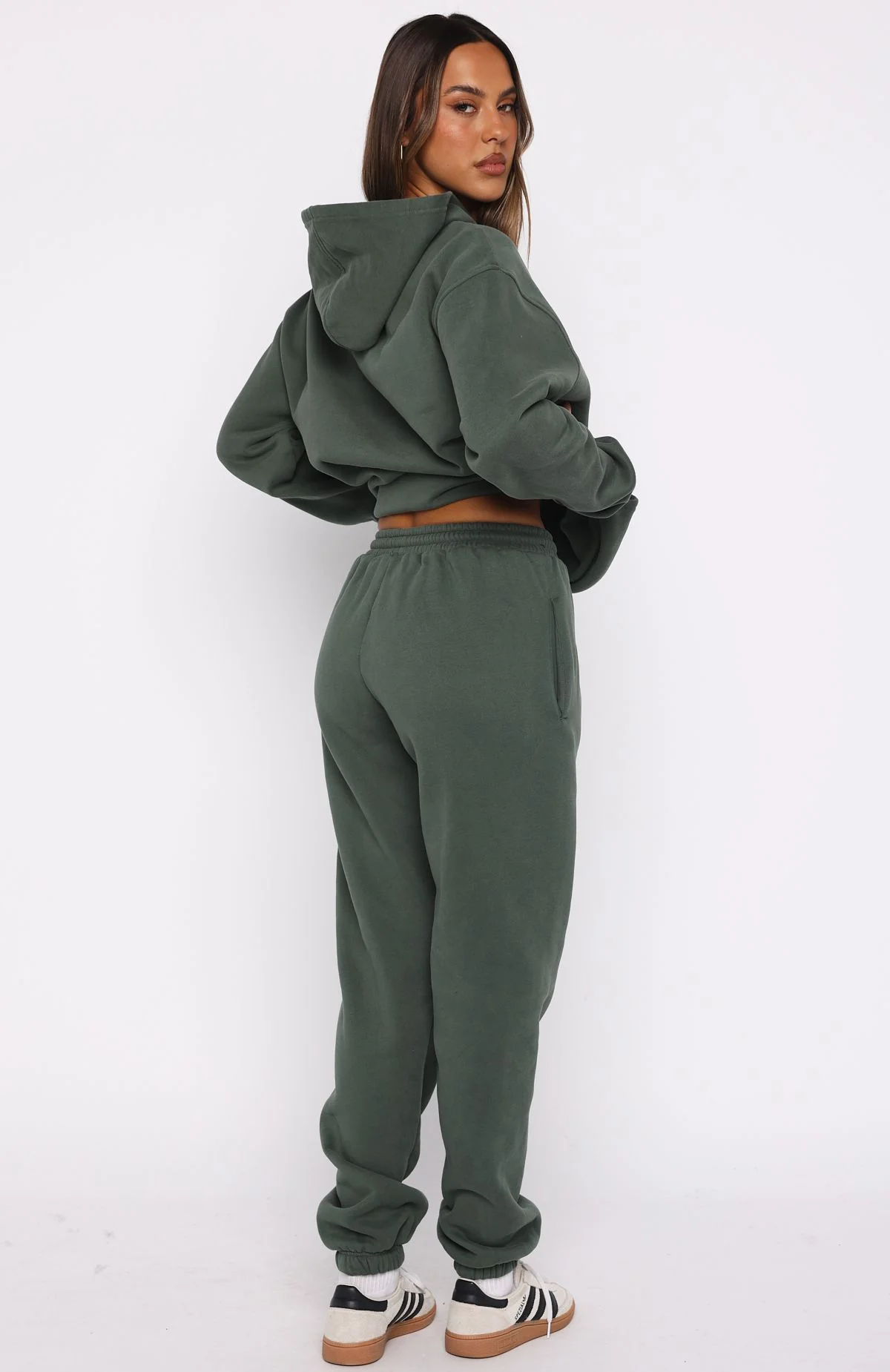 From The Archives Lexi Sweatpants Khaki - Image 4