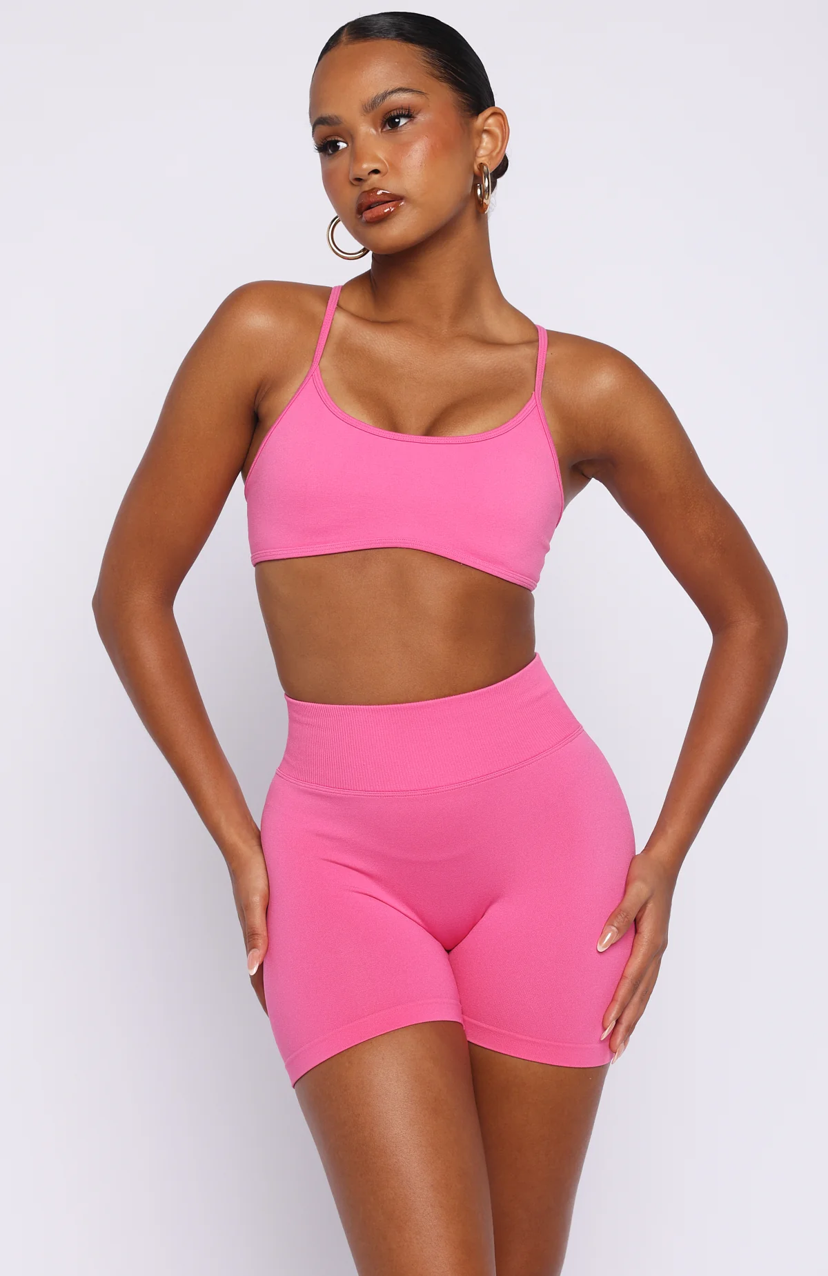 Fuel Seamless Sports Bra Dragonfruit - Image 4
