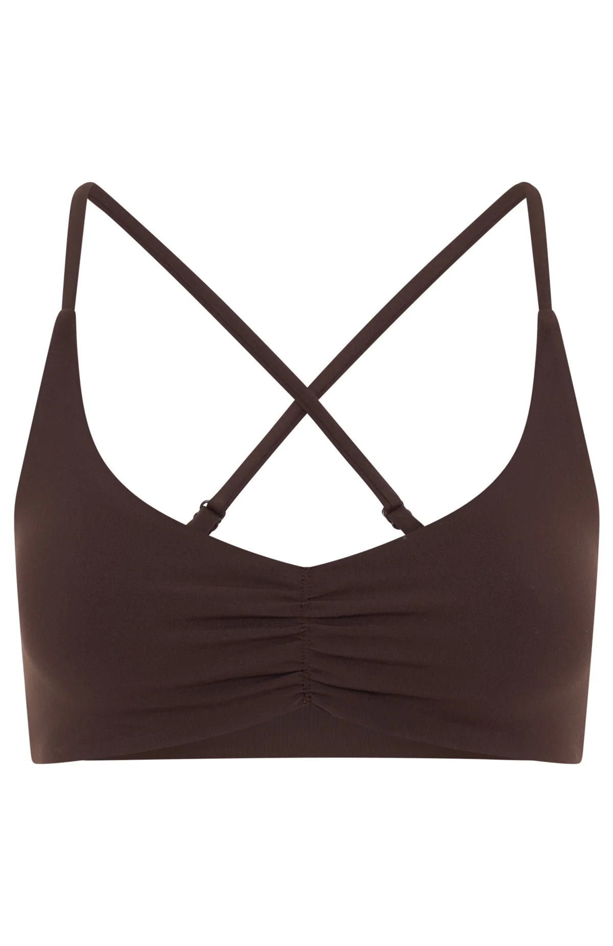 Fusion Sports Bra Dark Chocolate - Image 6