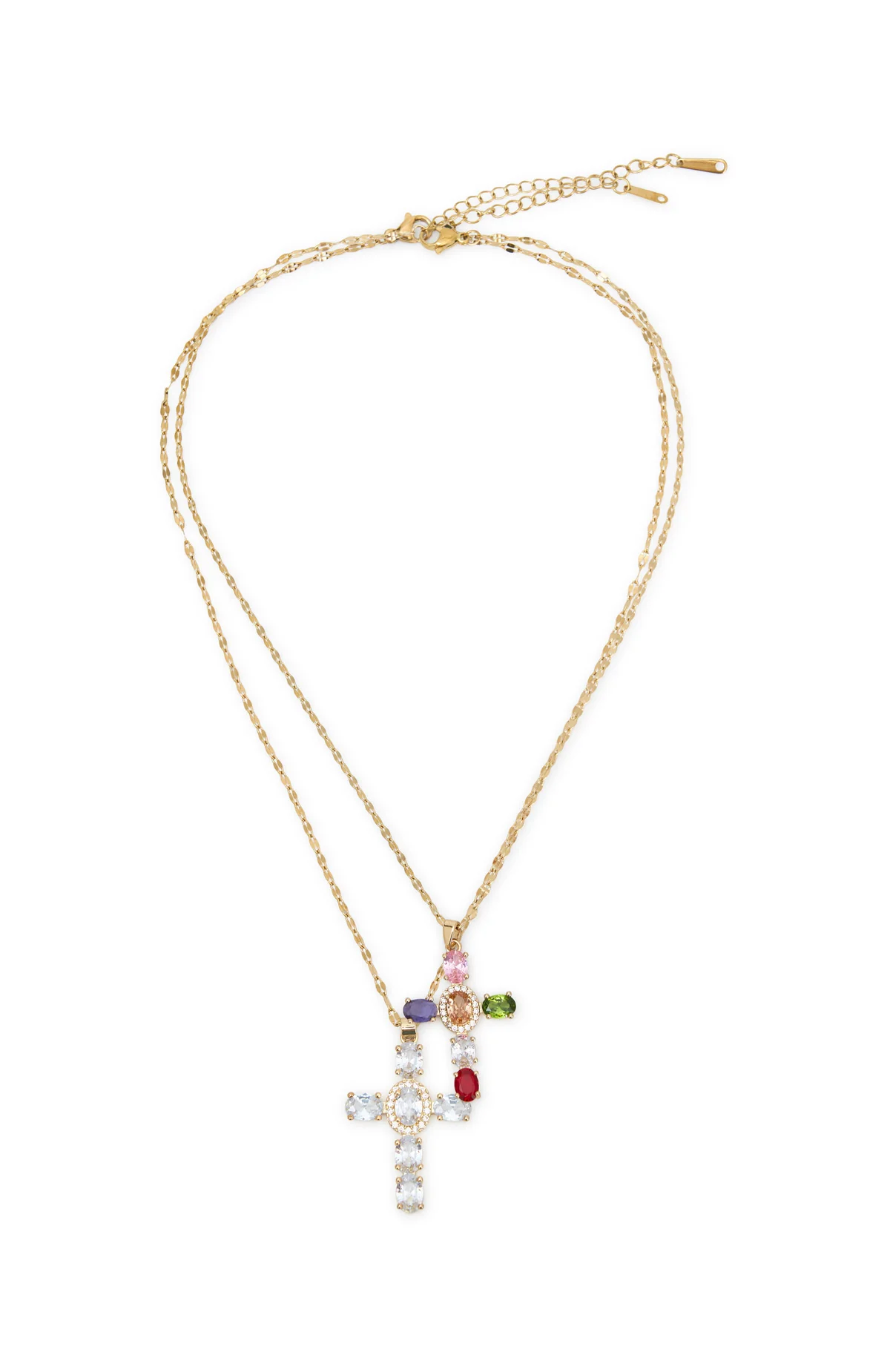 Gable Necklace Set Gold - Image 3