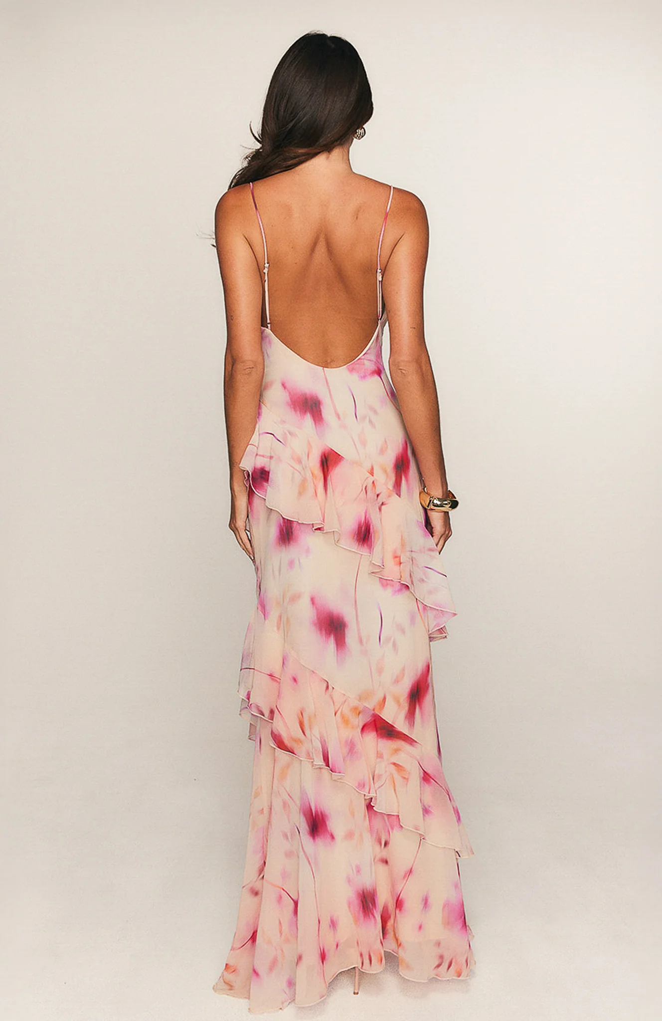 Garden Serenade Maxi Dress Champagne Hour - Image 4