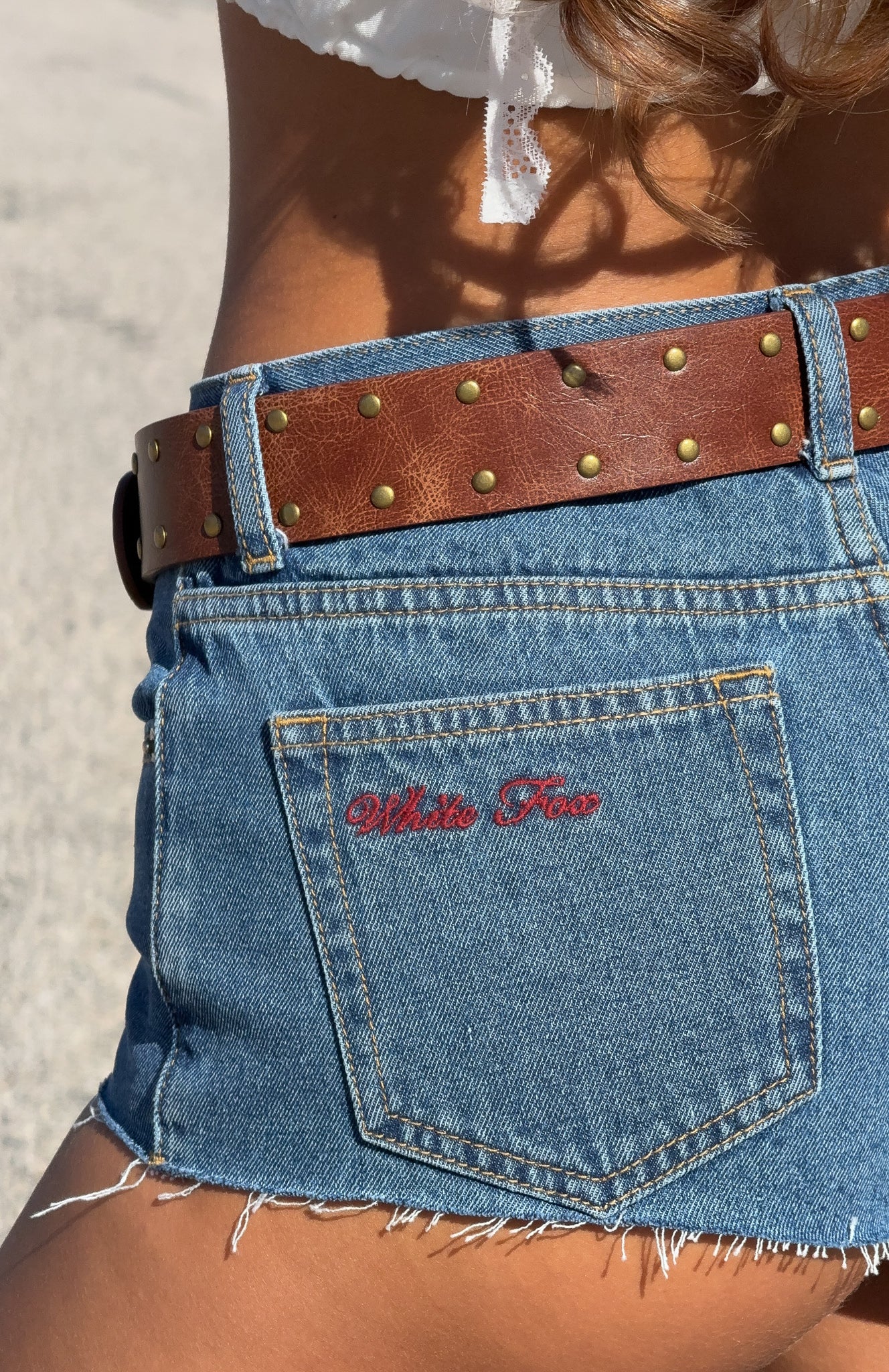 Gelina Belt Vintage Gold/Tan - Image 4