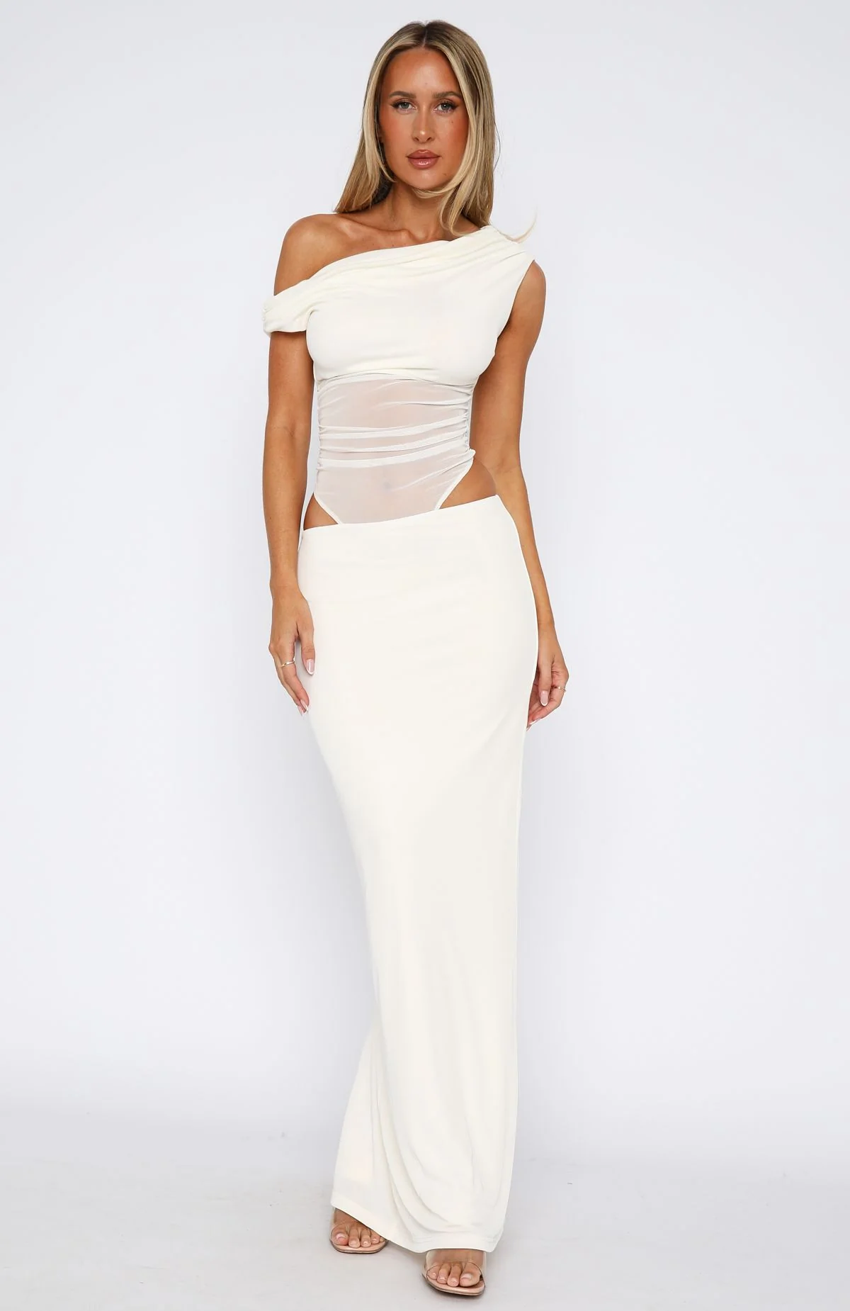 Girls Night Maxi Dress White - Image 2