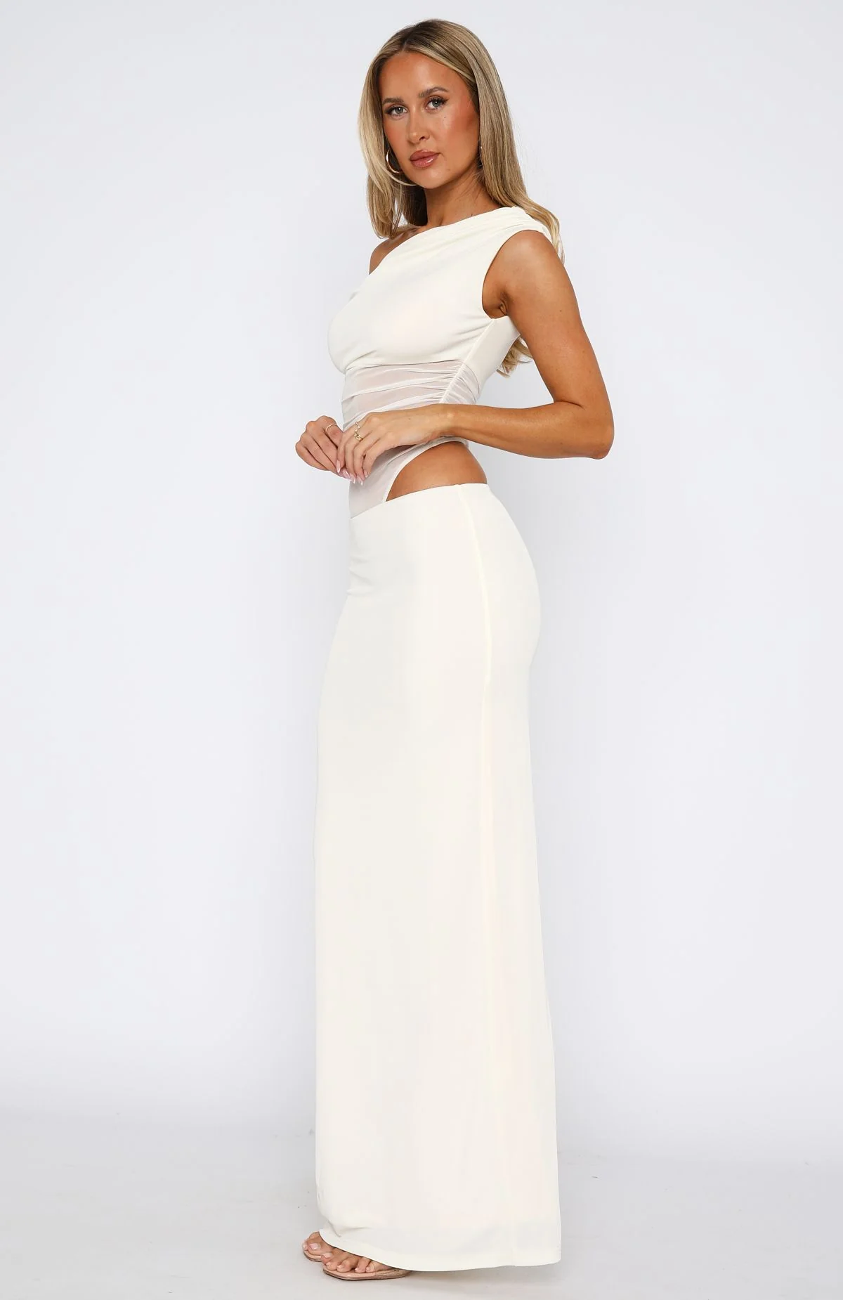 Girls Night Maxi Dress White - Image 3