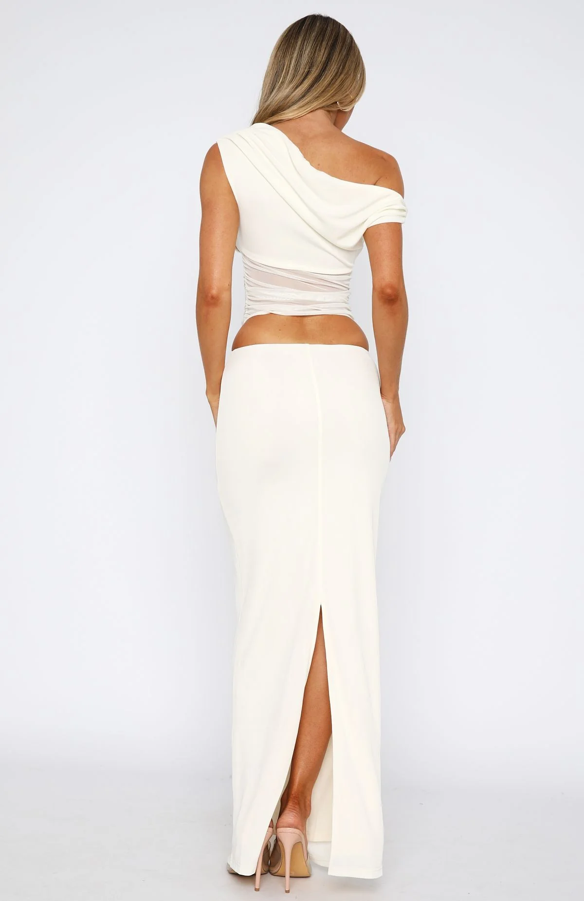 Girls Night Maxi Dress White - Image 4