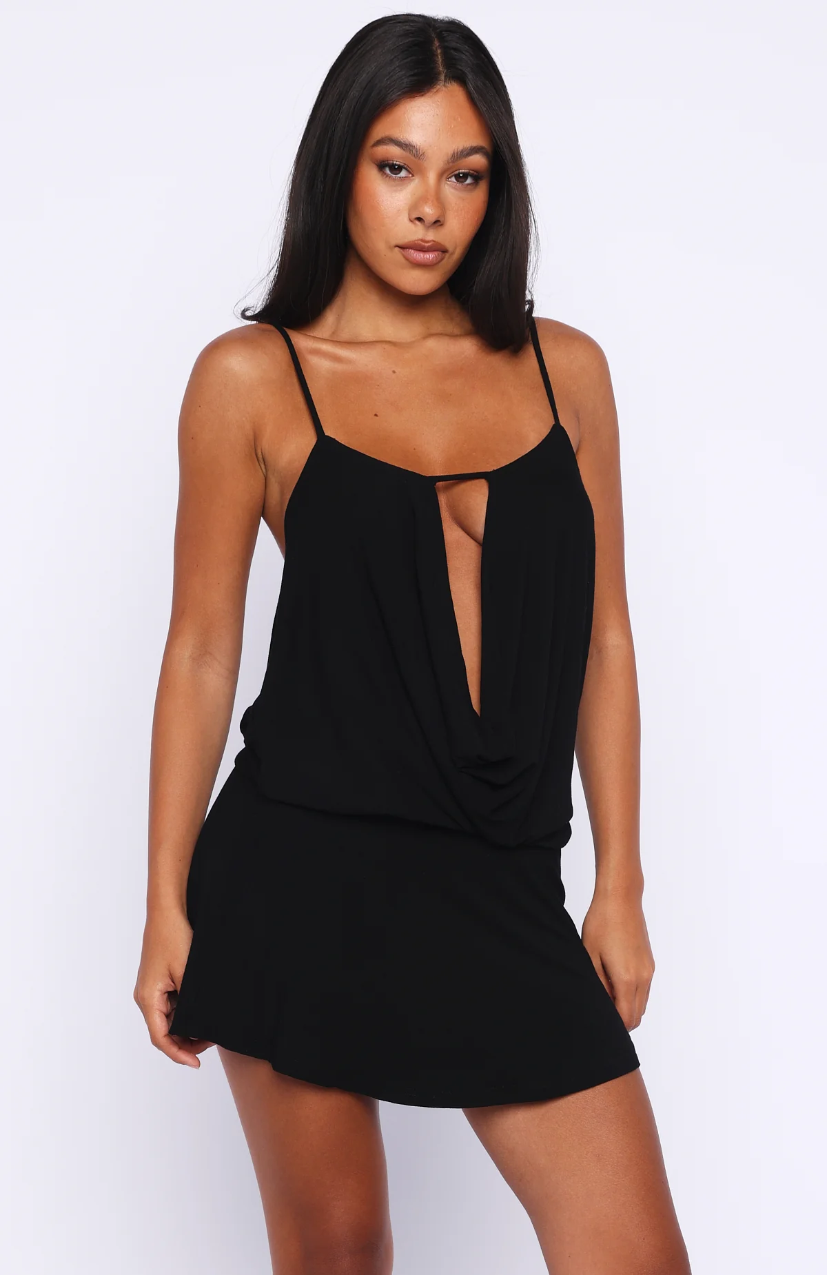 Glow Up Girl Mini Dress Black - Image 2