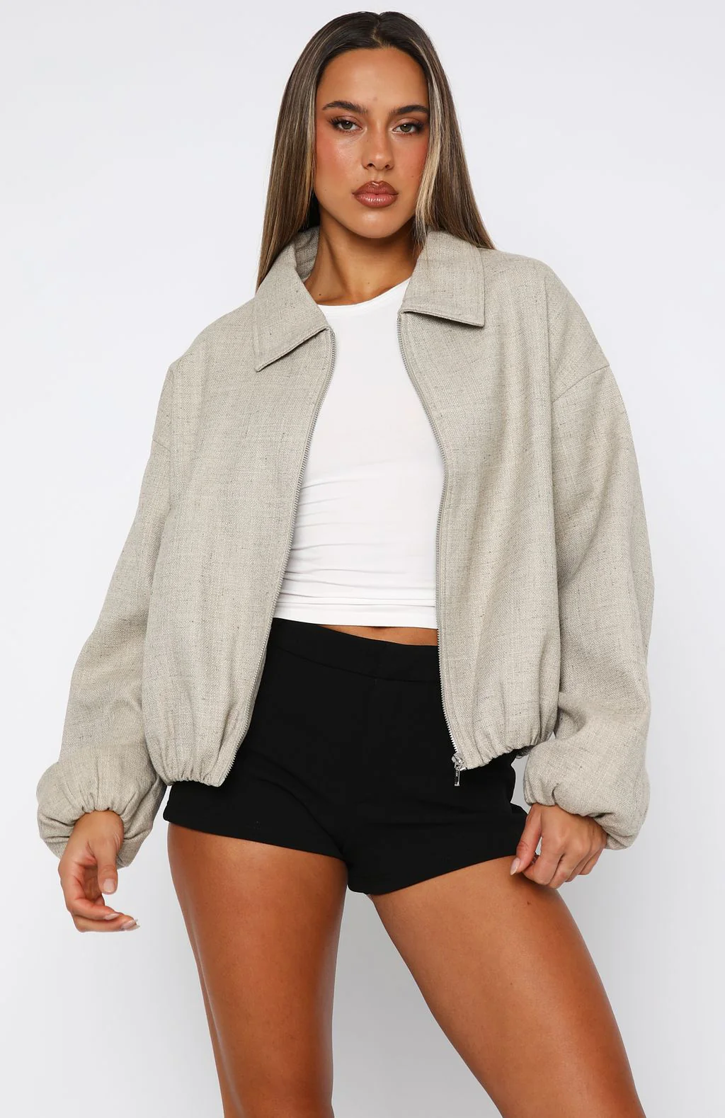 Go Ghost Bomber Jacket Sandshell - Image 2