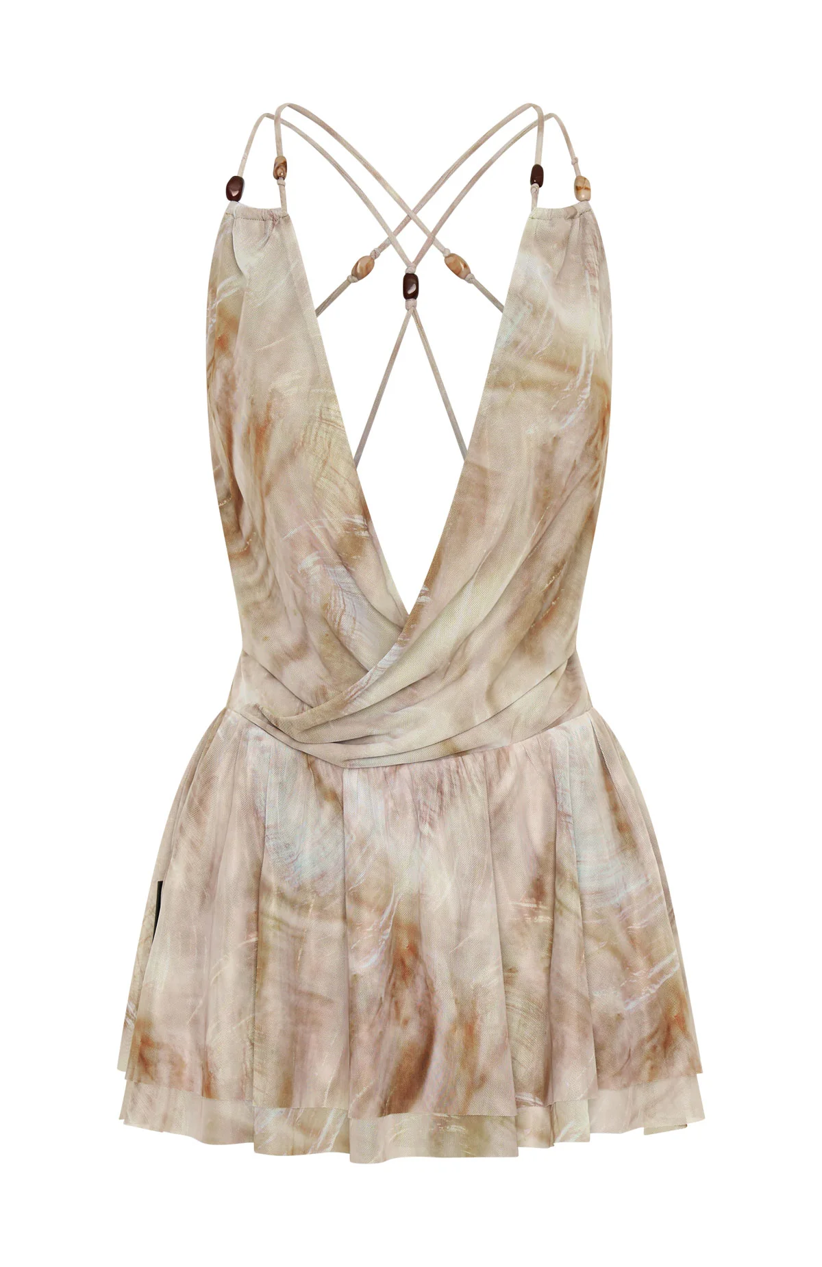 Good Trouble Mini Dress Duststorm - Image 7