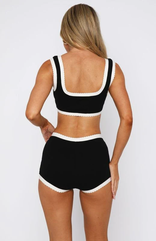 Got Carried Away Booty Shorts Black - Image 5