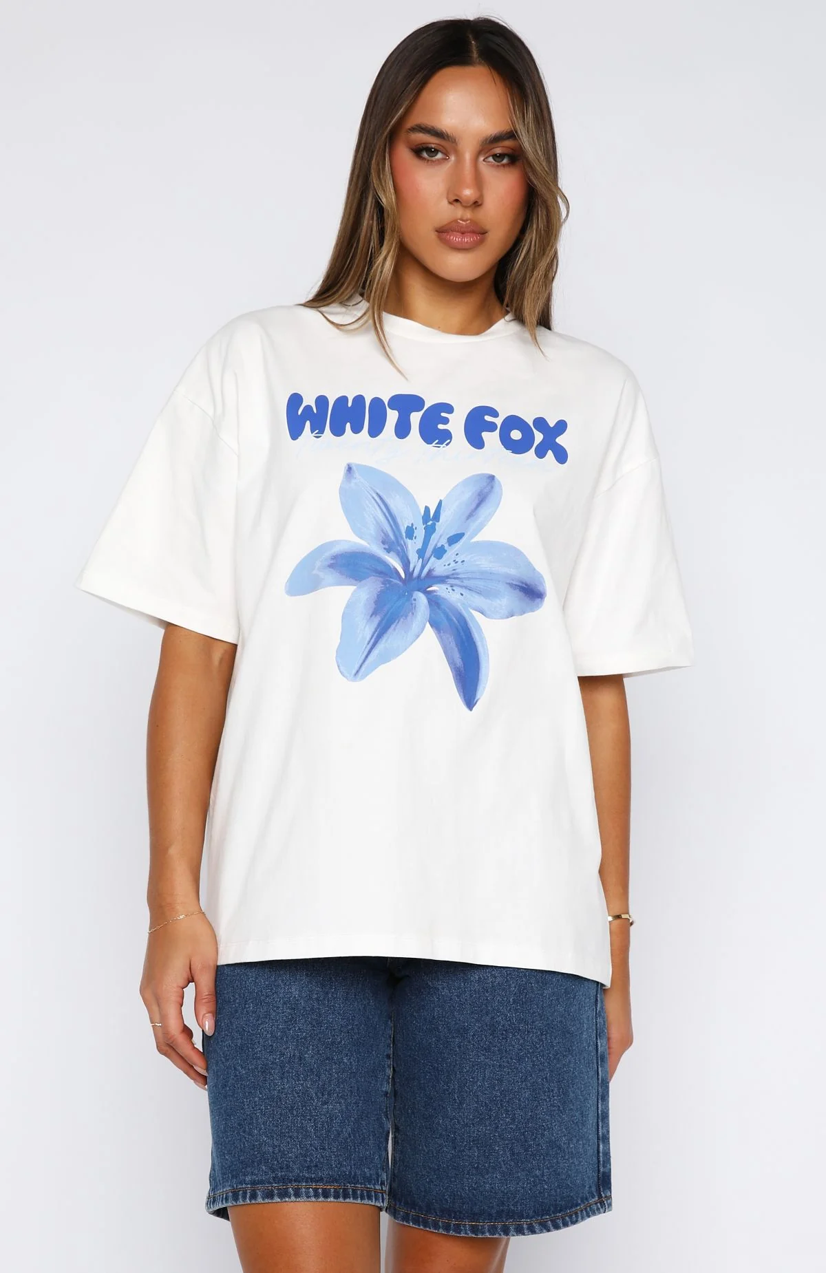 Got That Glow Oversized Tee White - Image 2