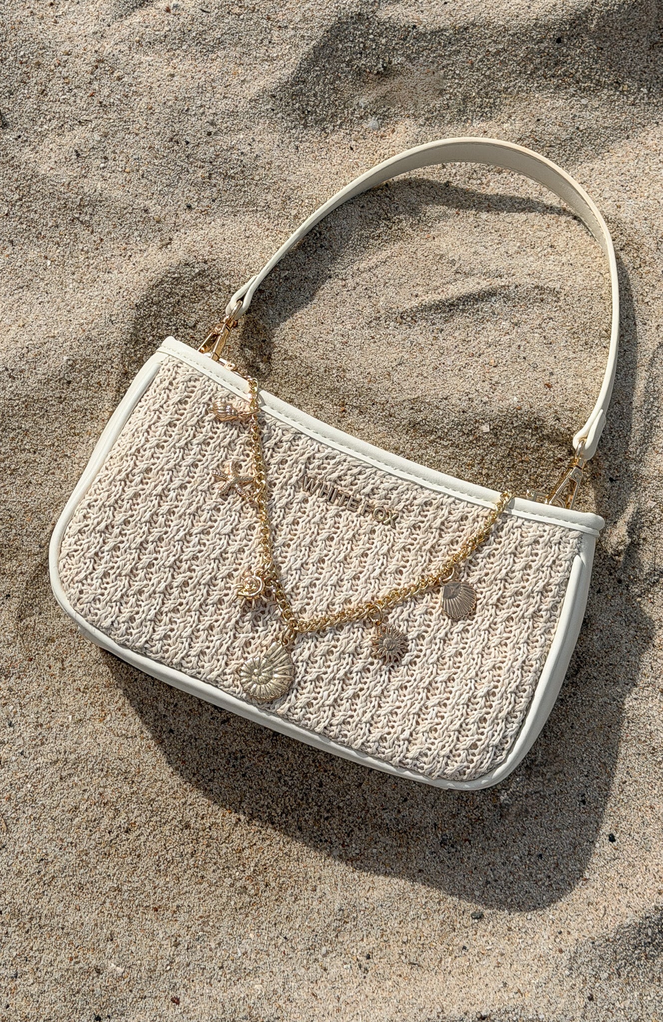 Grady Shoulder Bag Cream - Image 5