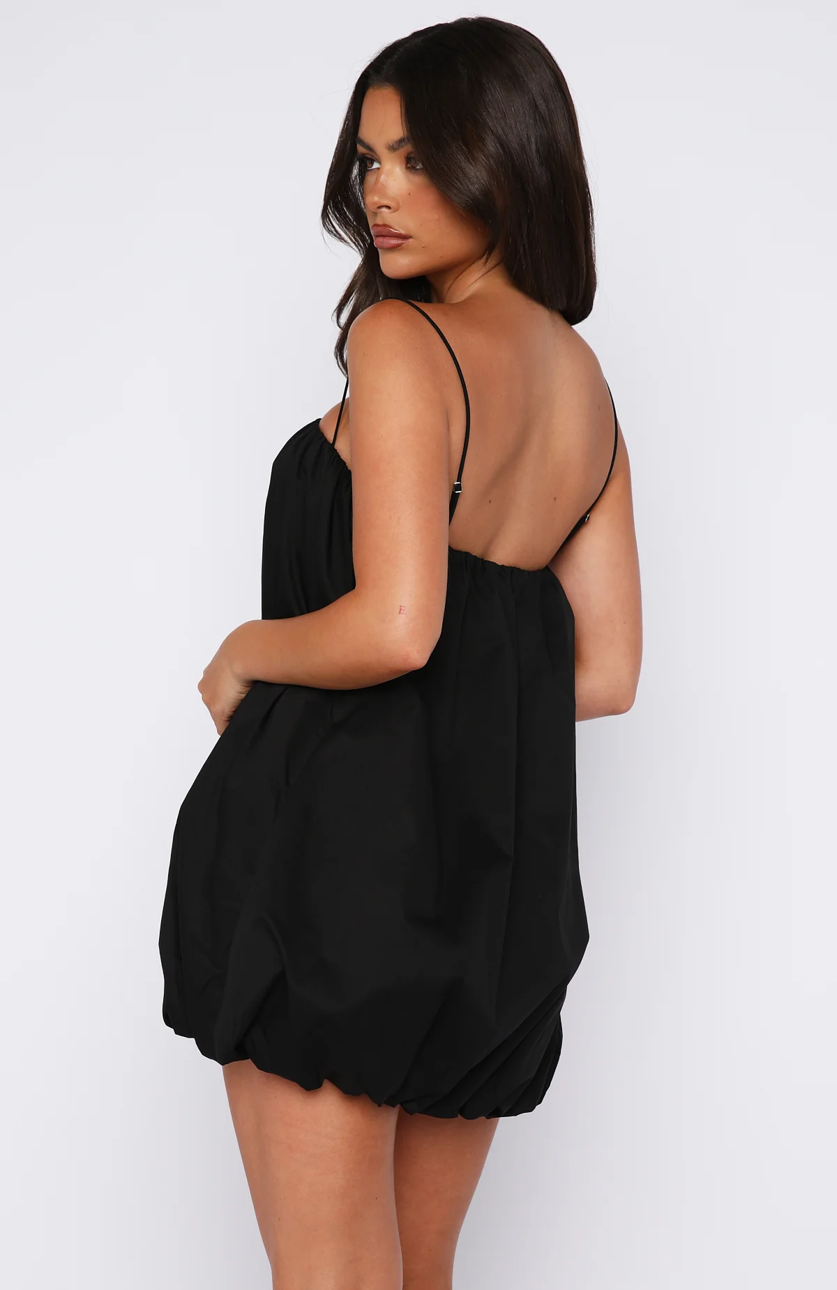 Gravity Lost Mini Dress Black - Image 4