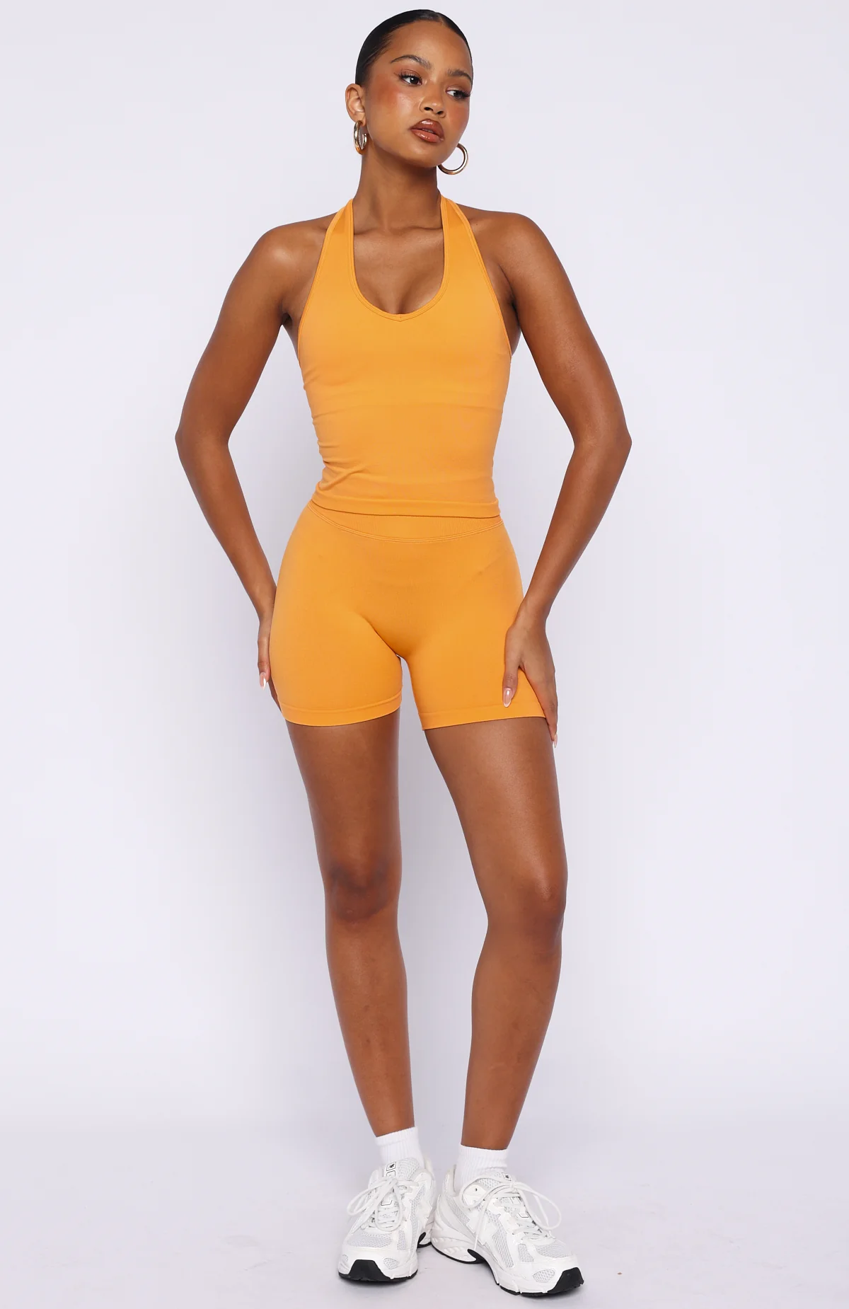 Grit Seamless Active Tank Mango - Image 6