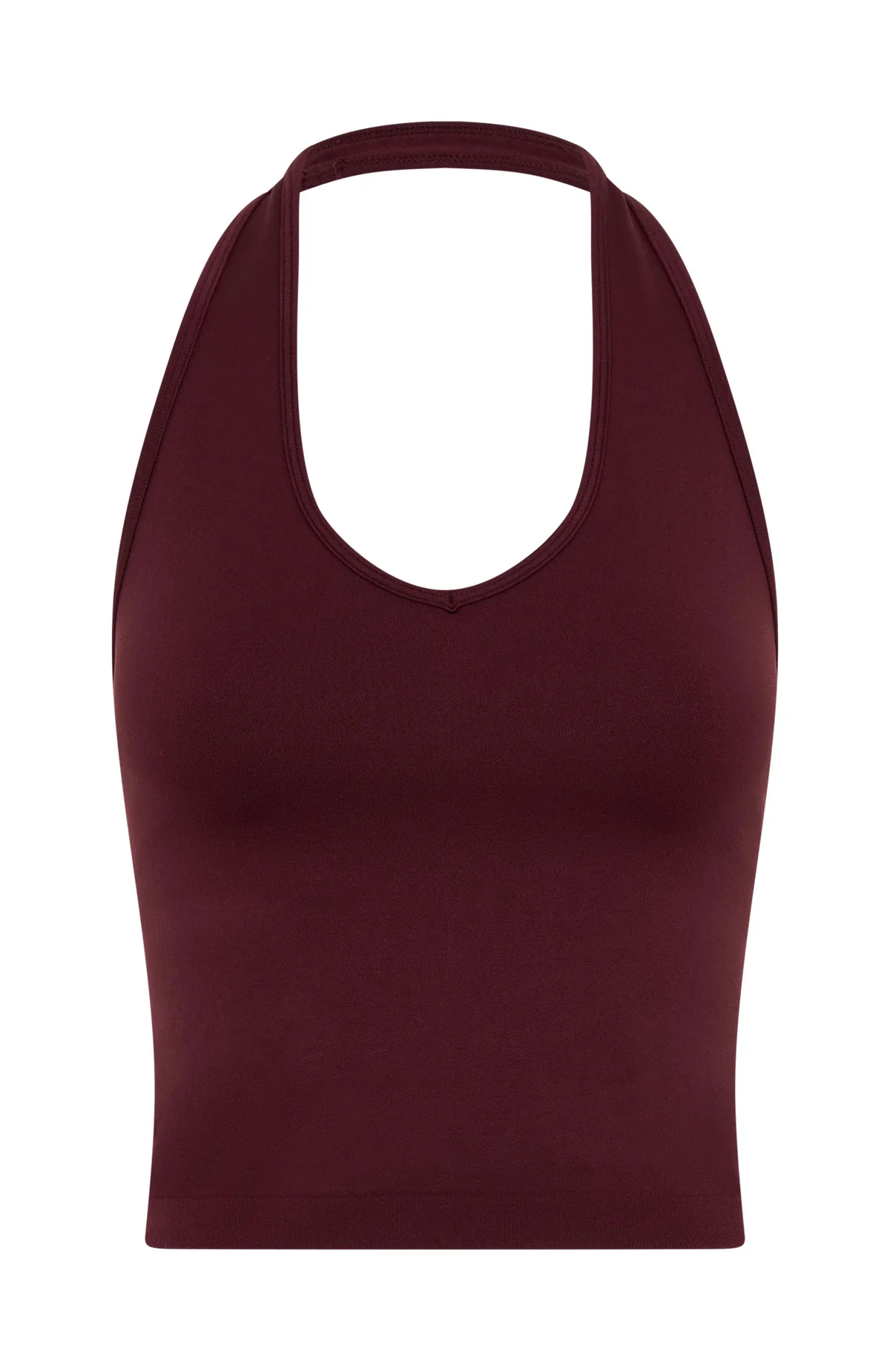Grit Seamless Active Tank Merlot - Image 8