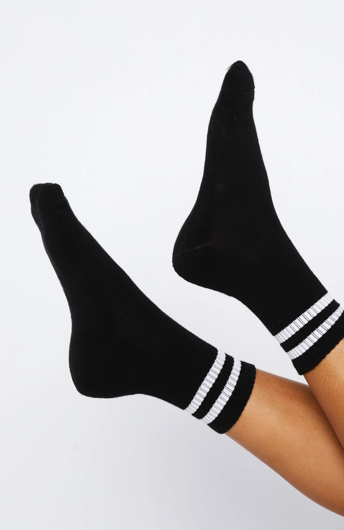 Grounded Socks Black/White - Image 3