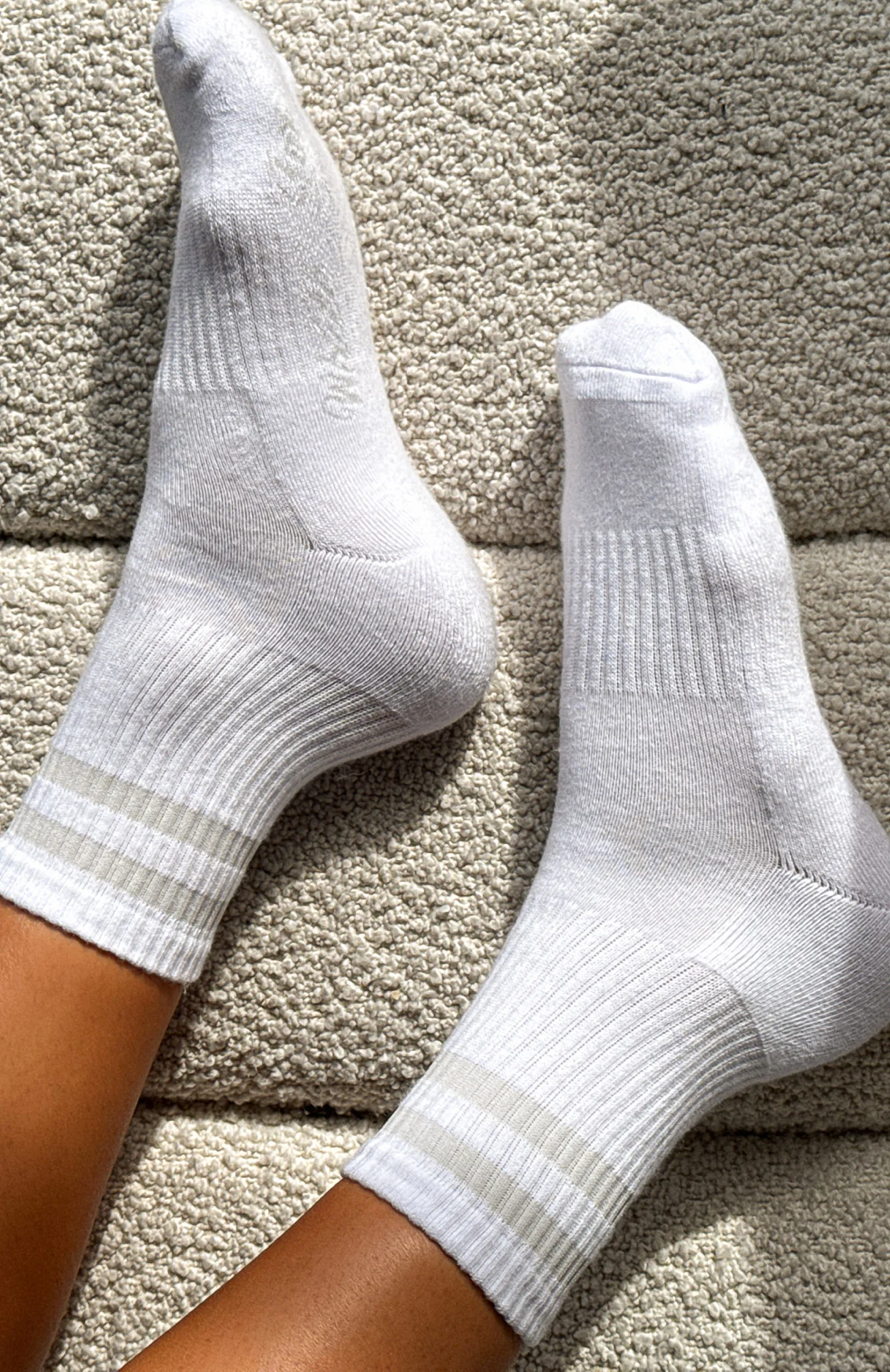 Grounded Socks White/Moon - Image 2