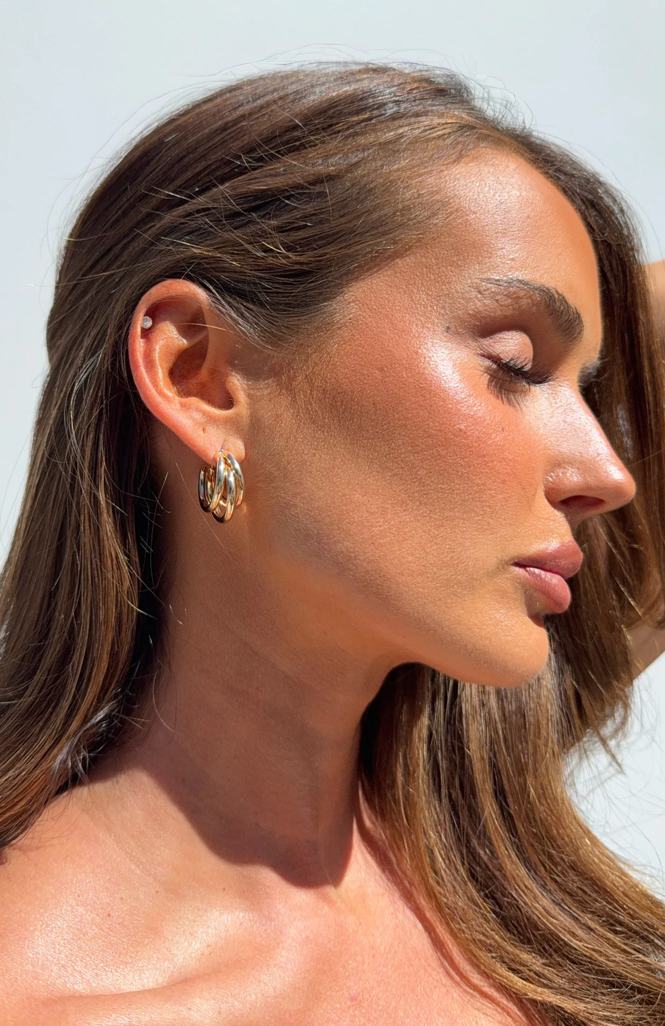 Gwynne Earring Set Gold - Image 3