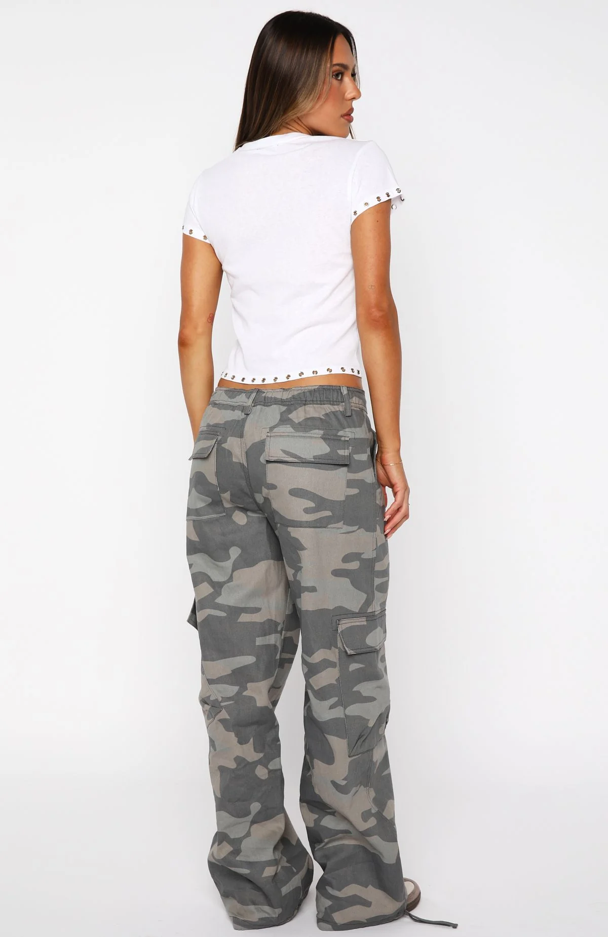 Hidden Waterfalls Cargo Pants Camo Print - Image 4