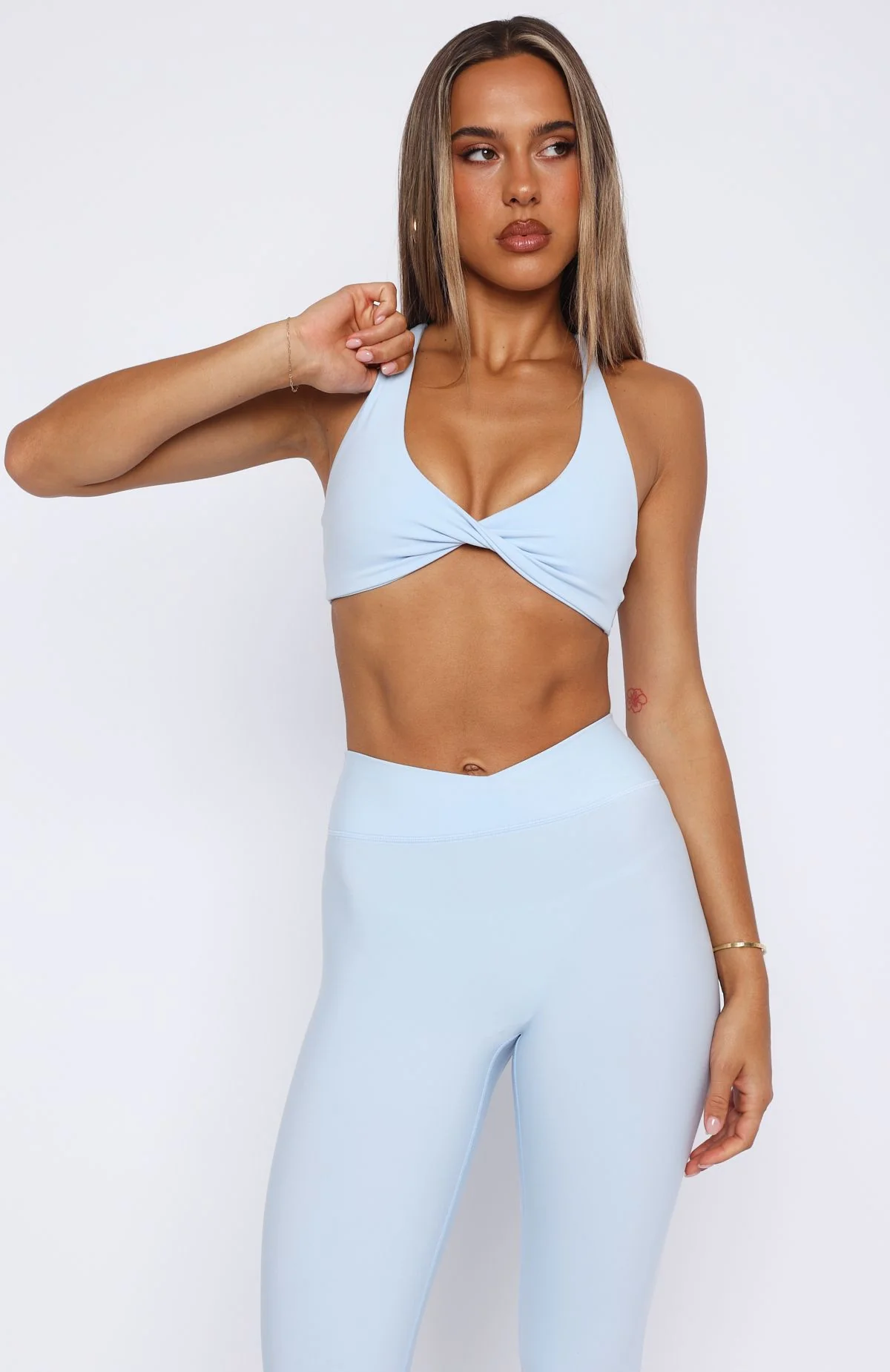 High Definition Sports Bra Baby Blue - Image 2