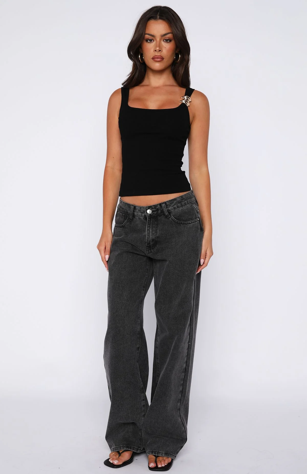 Horizon Heat Tank Top Black - Image 5