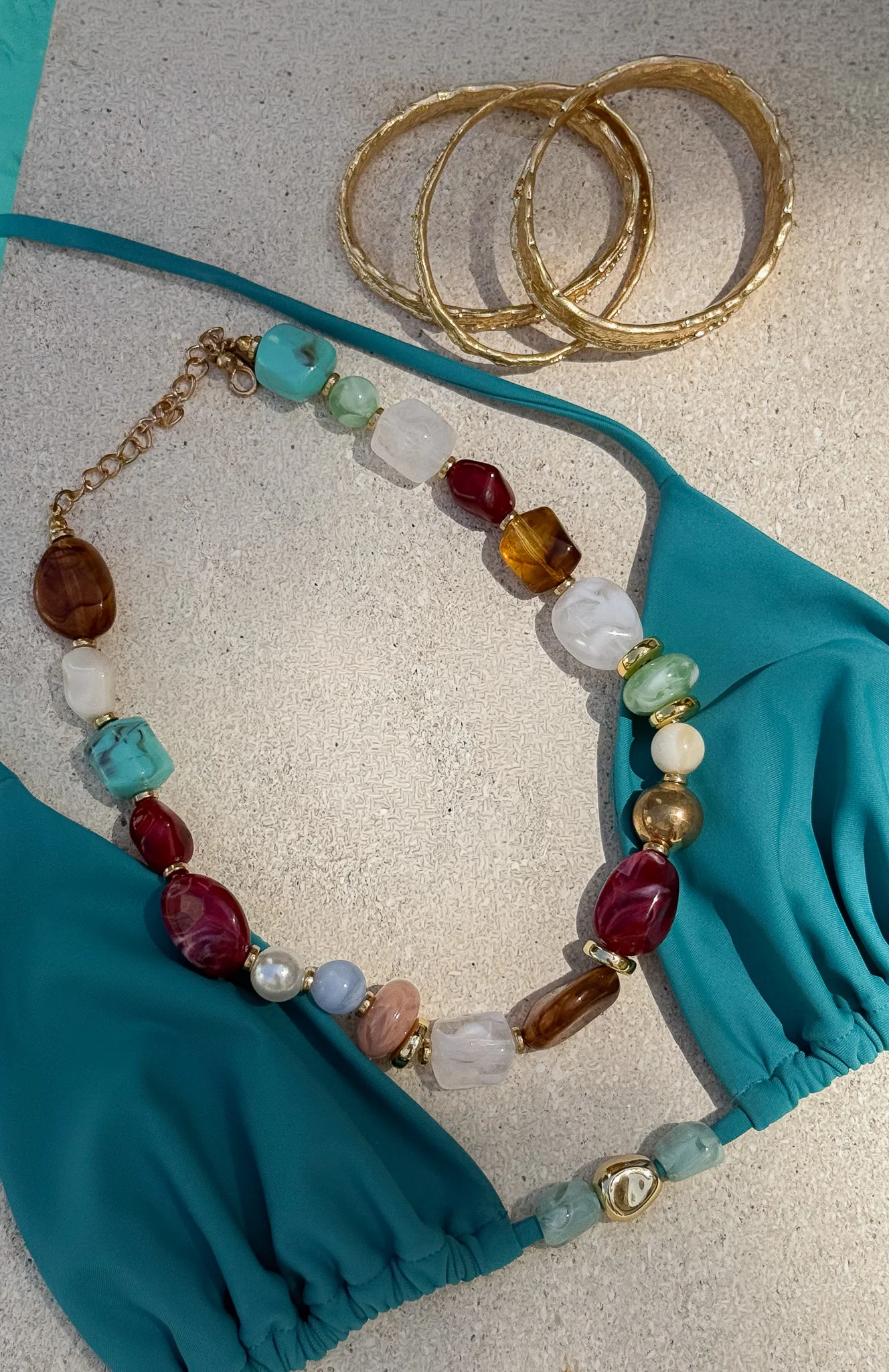 Ignatius Necklace Gold - Image 4