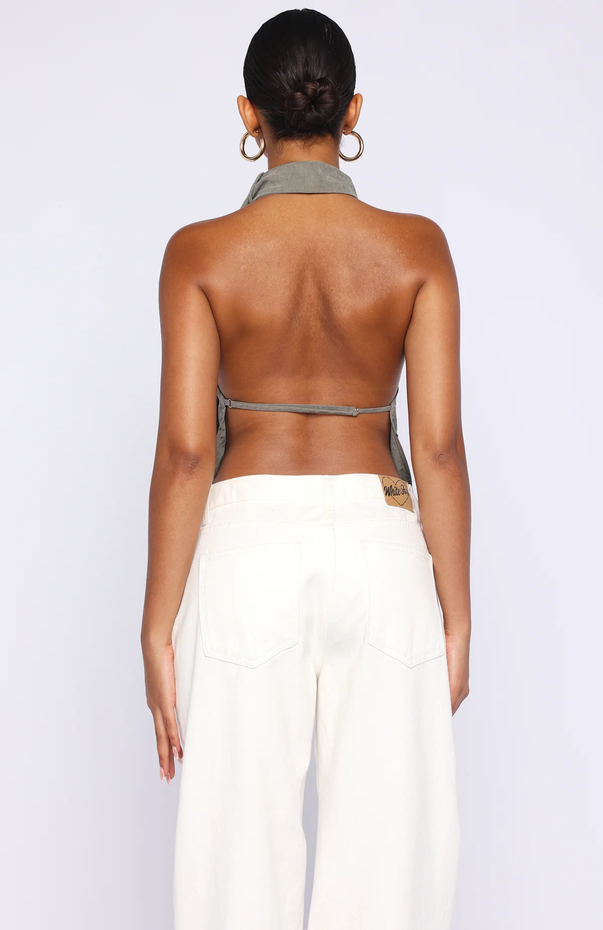 I'll Always Be Yours Halter Top Petrol - Image 5