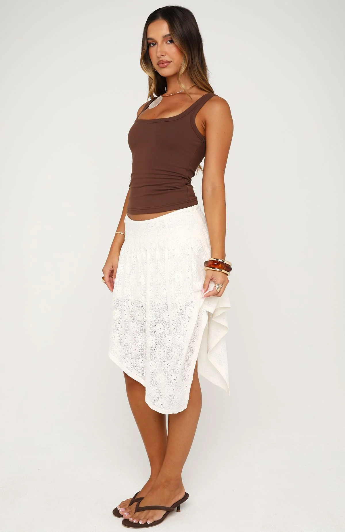 In The Current Skirt Off White - Image 3