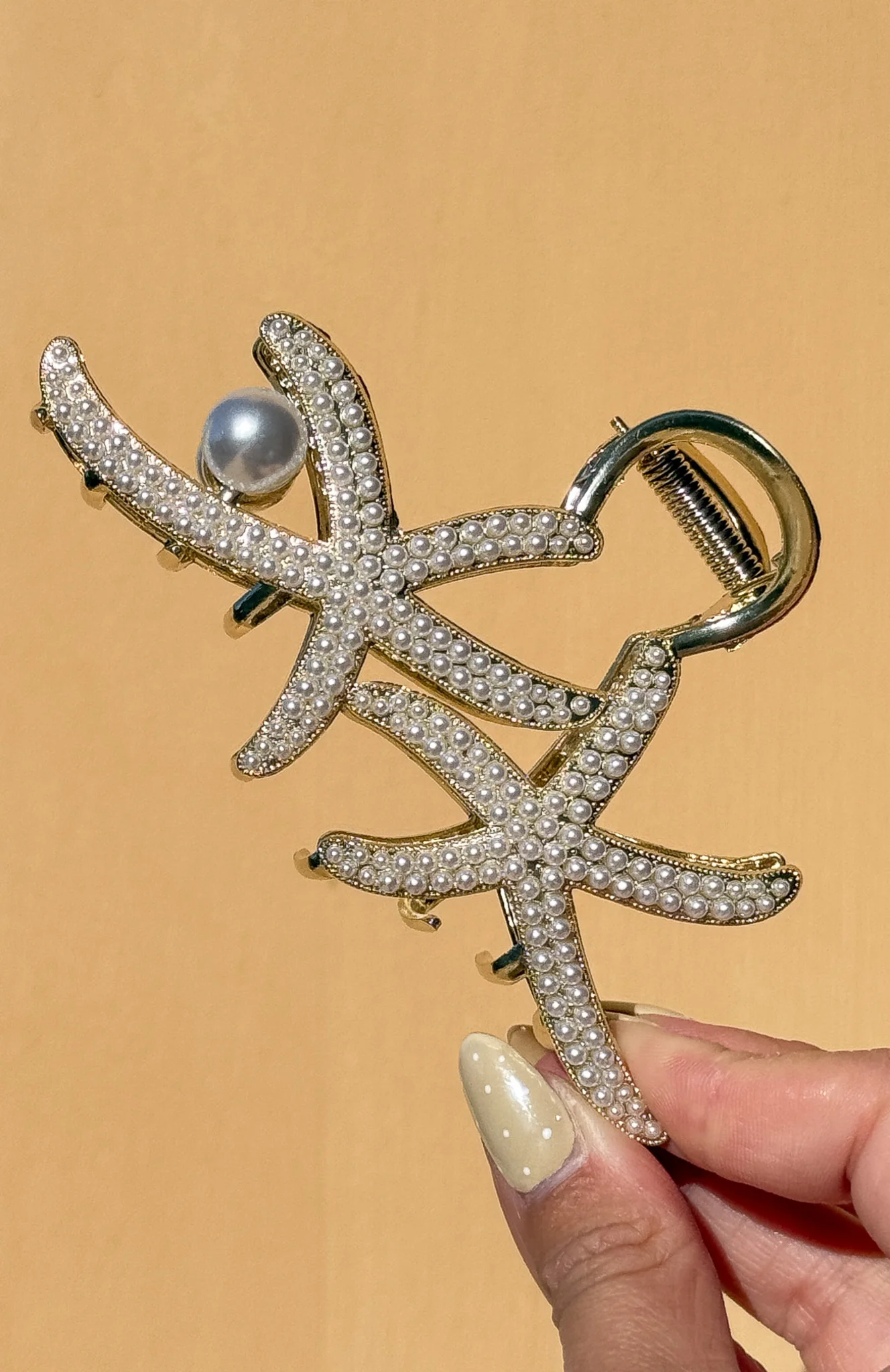 Ingrid Hair Clip Gold - Image 3