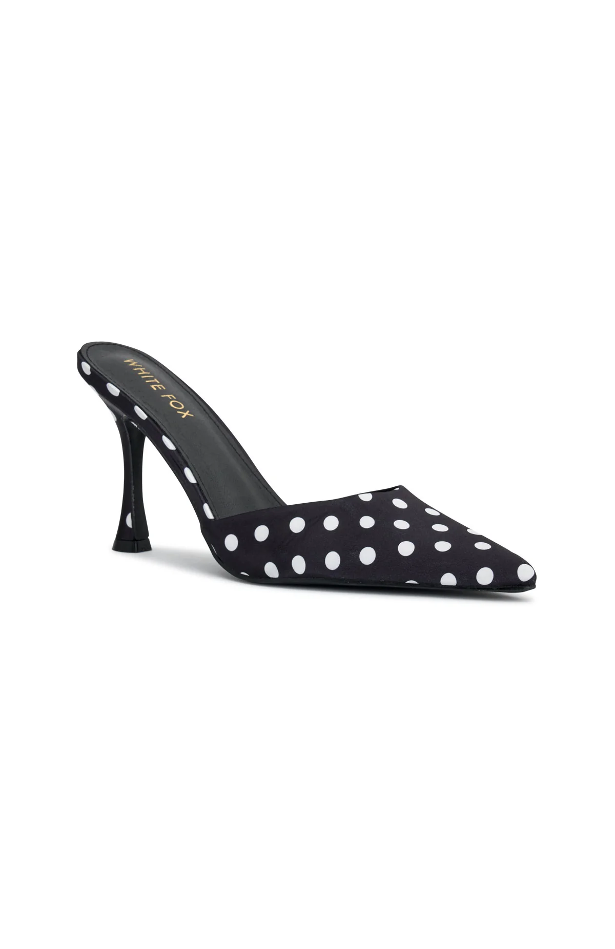 Iskra Mules Black Polka Dot - Image 4