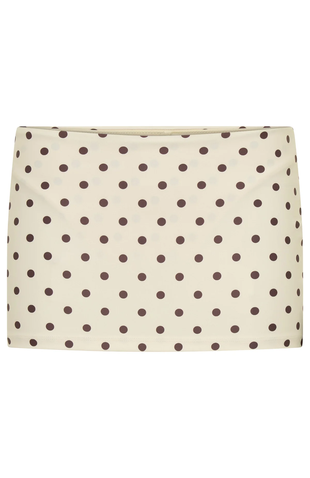 Island Babe Skort Cream/Choc Polka Dot - Image 8