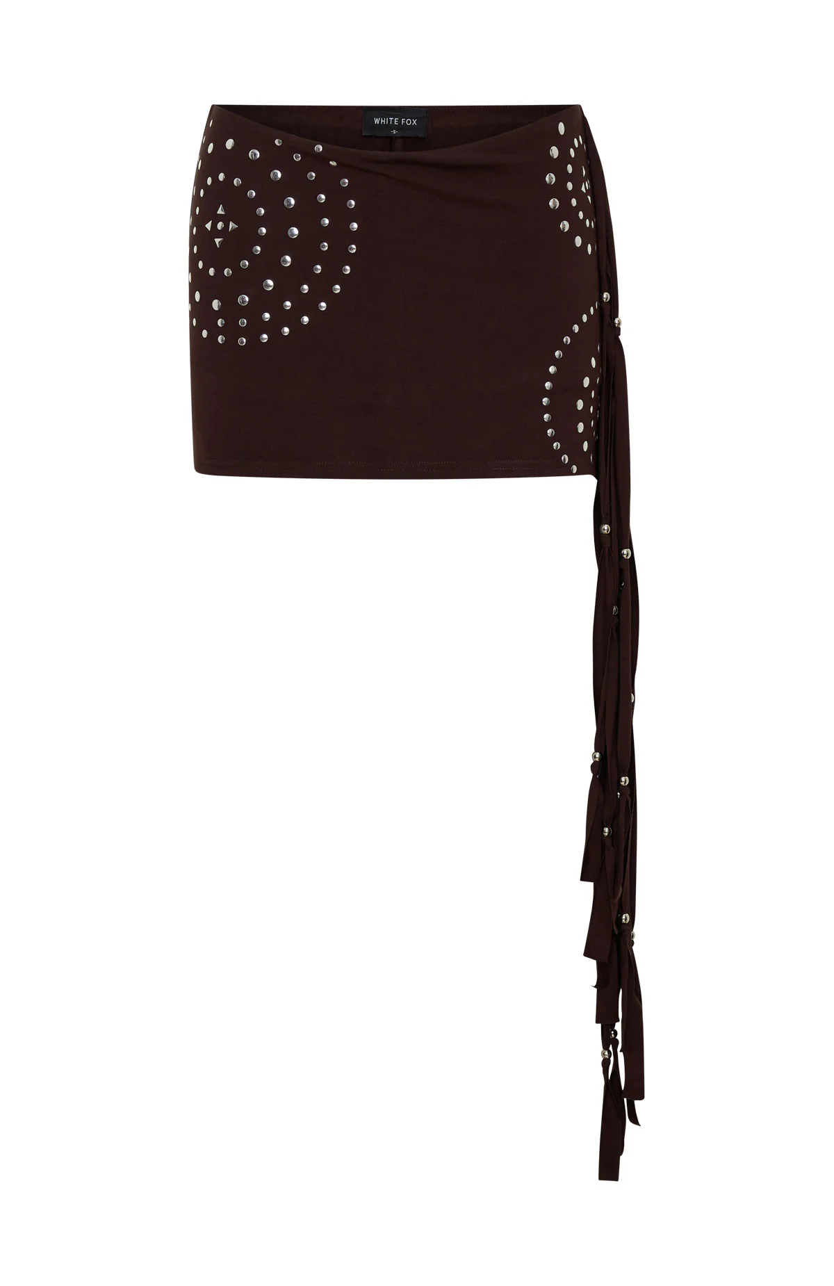 It Will Work Out Studded Mini Skort Dark Chocolate - Image 5