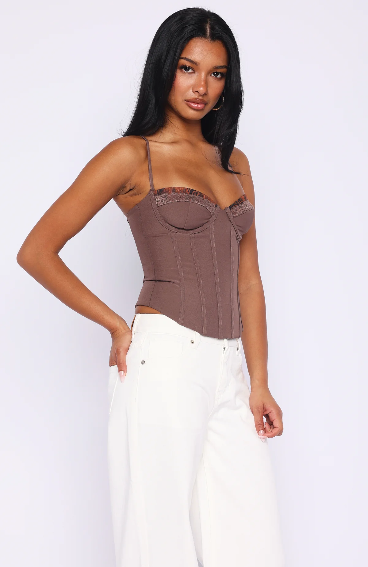It's A Lifestyle Bustier Chocolate - Image 3