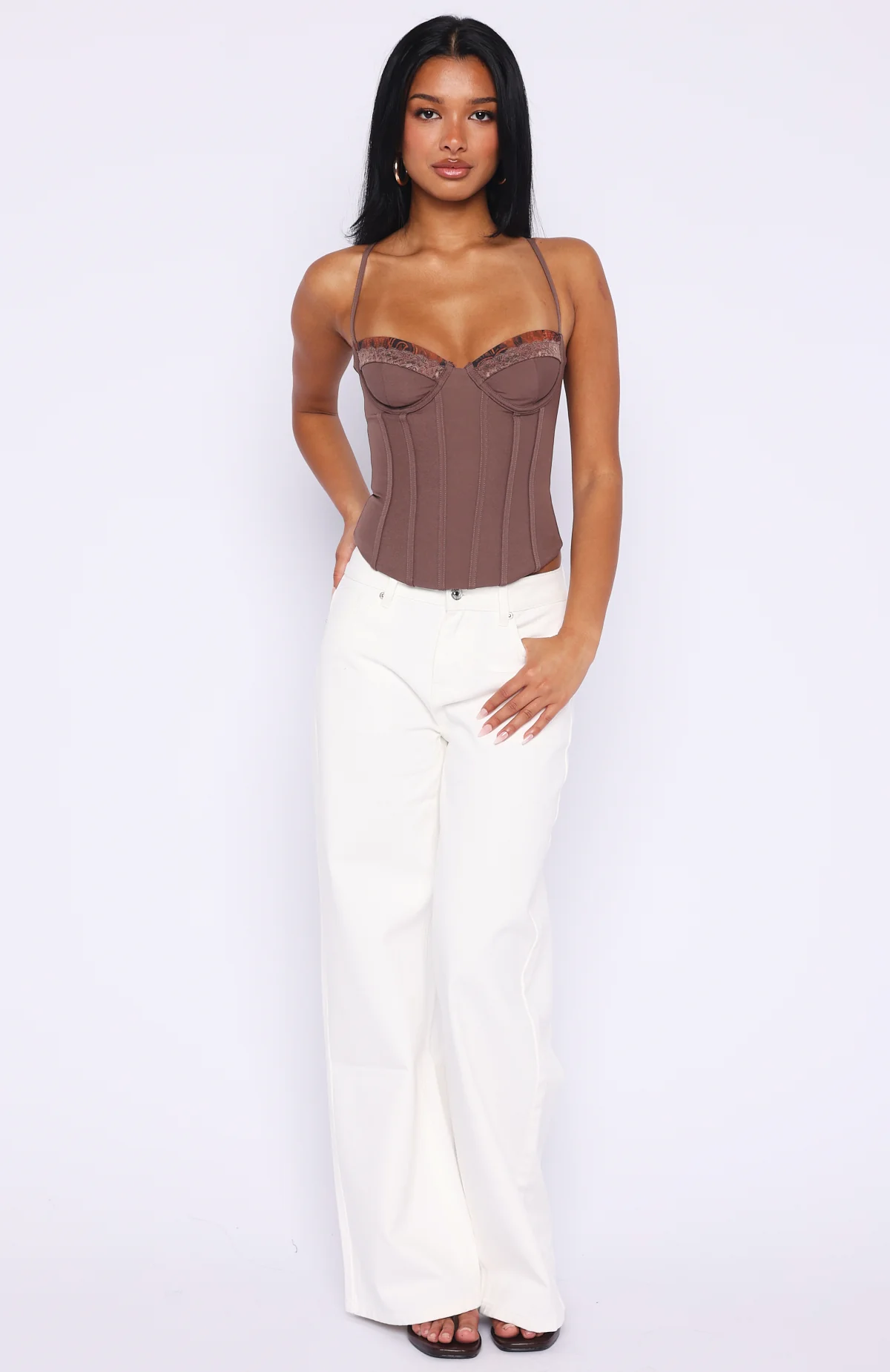 It's A Lifestyle Bustier Chocolate - Image 5
