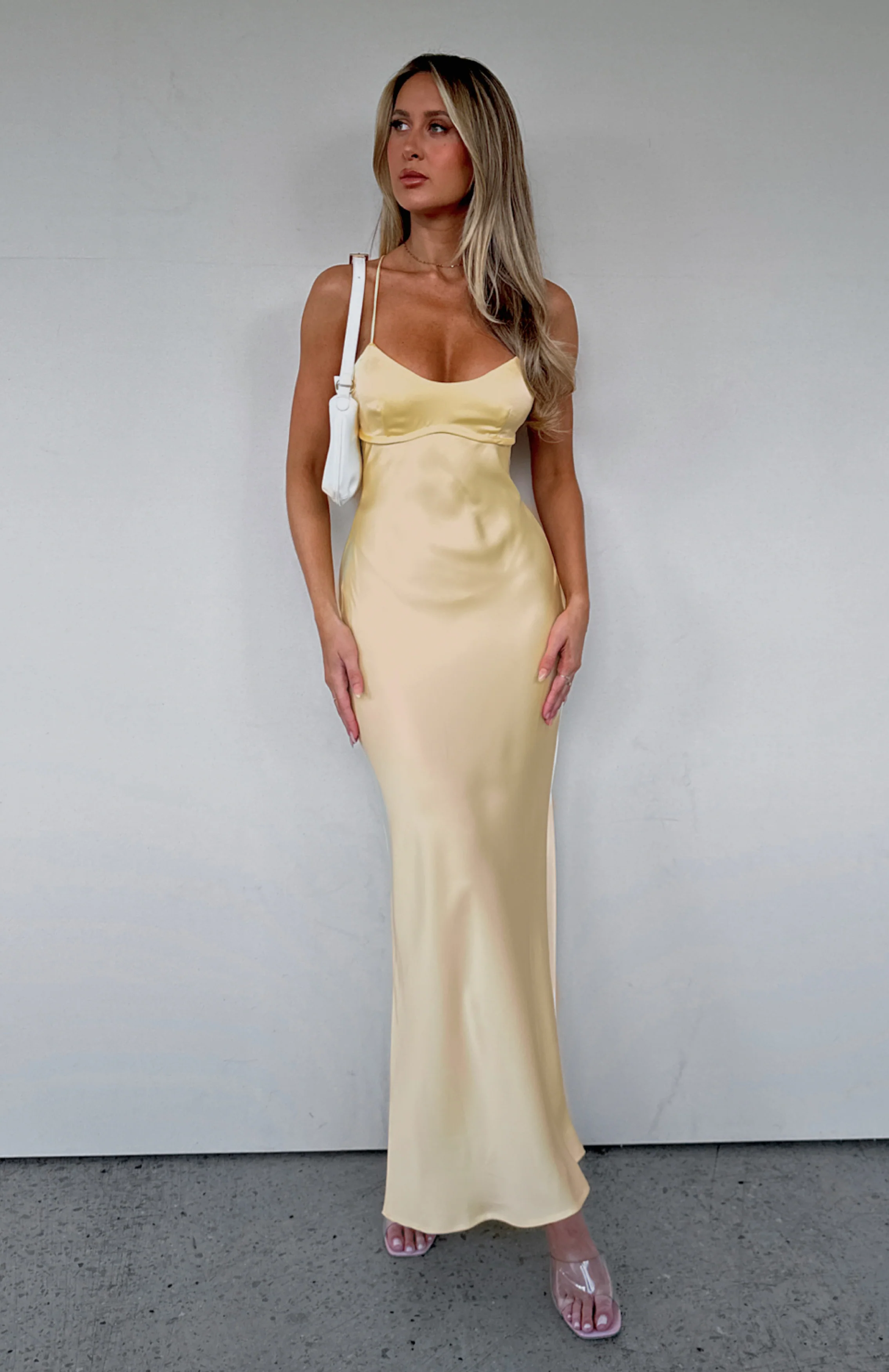 It's Not The Same Maxi Dress Lemon - Image 5