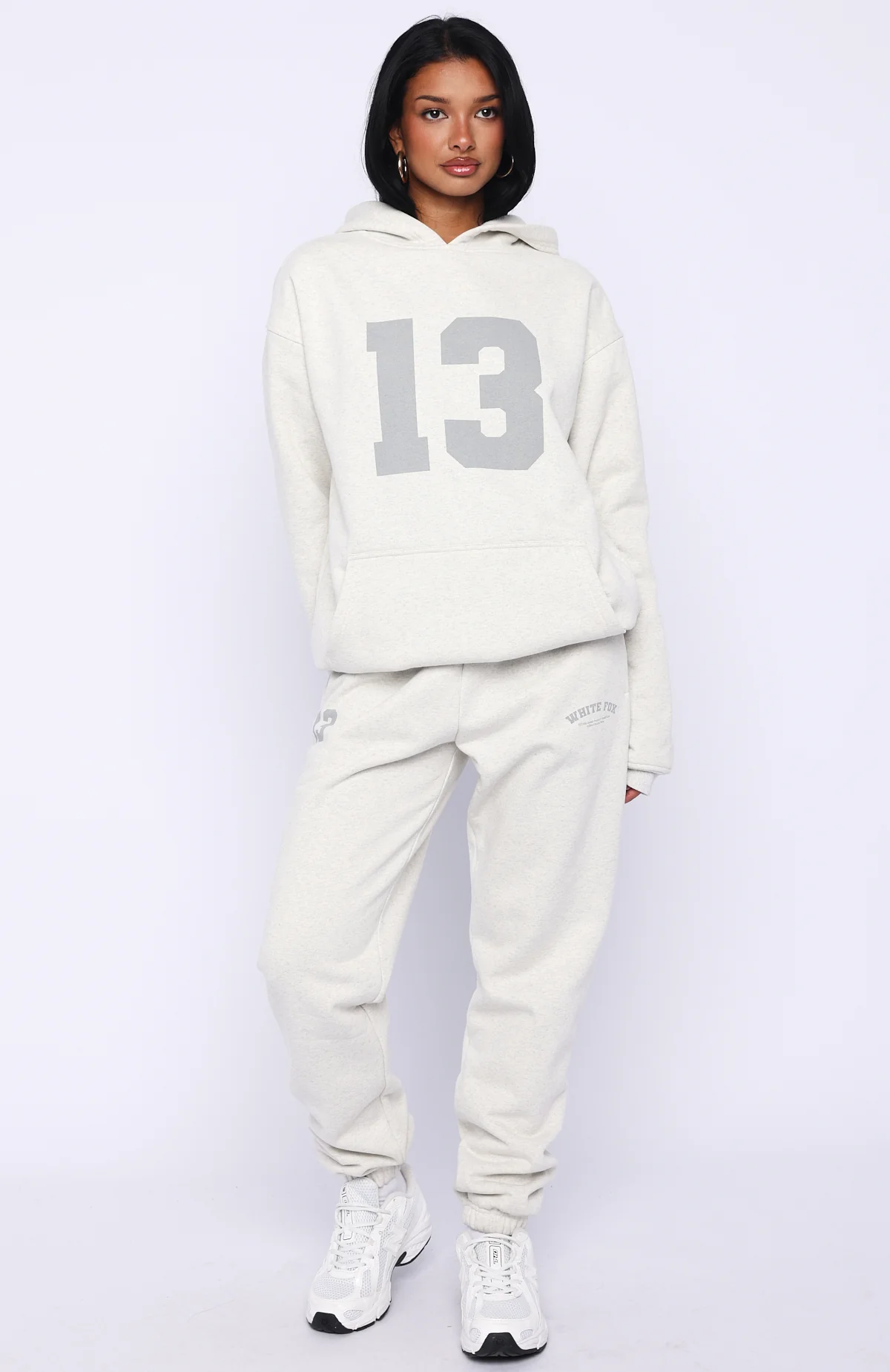 It's Your Chance Oversized Hoodie Grey Marle - Image 5