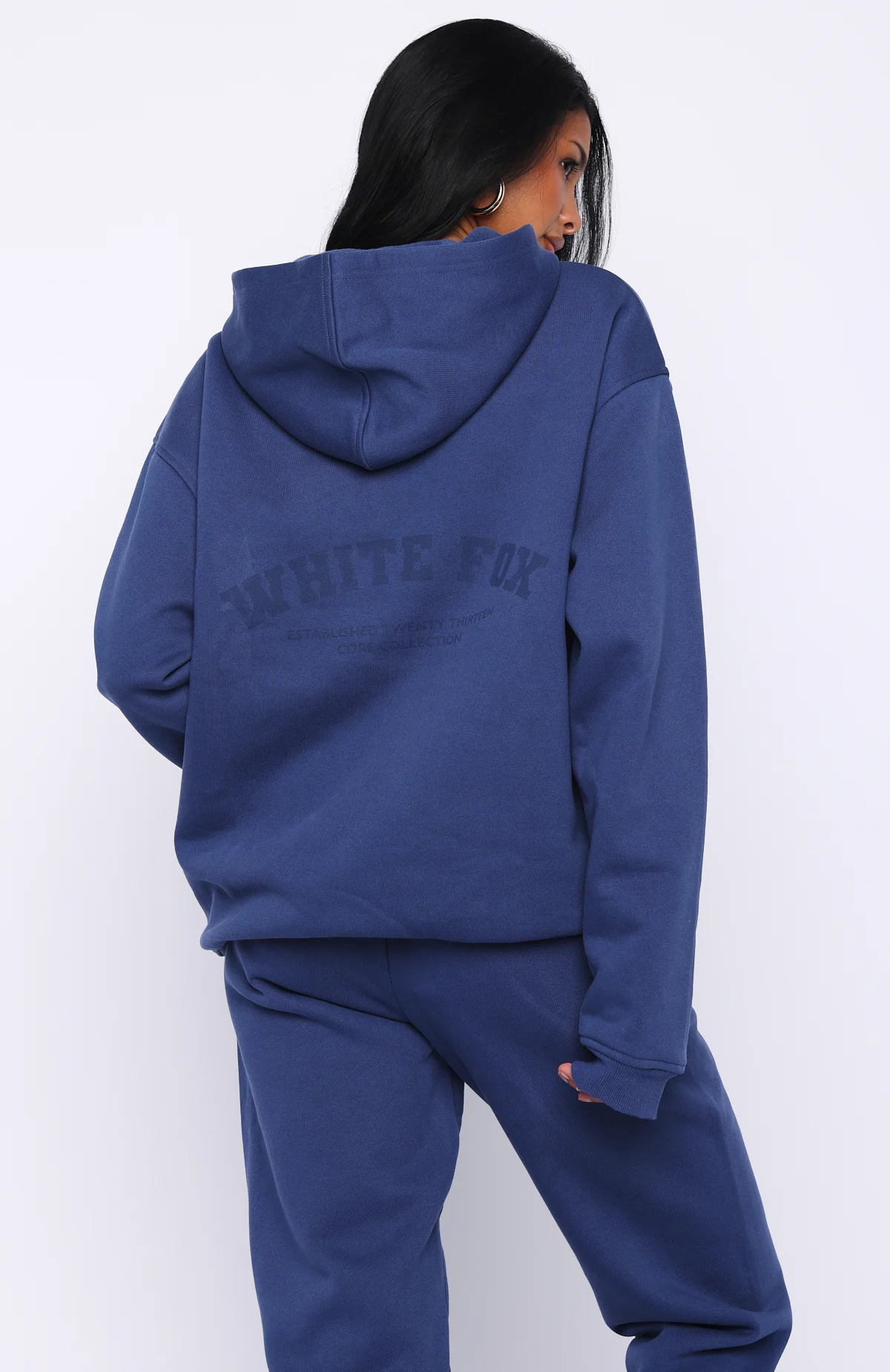 It's Your Chance Oversized Hoodie Navy - Image 4