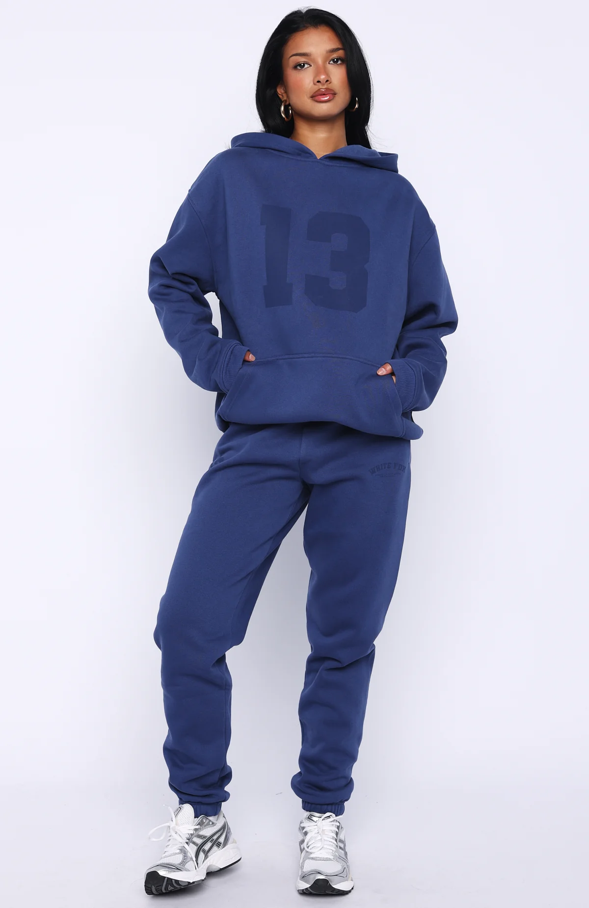 It's Your Chance Oversized Hoodie Navy - Image 5