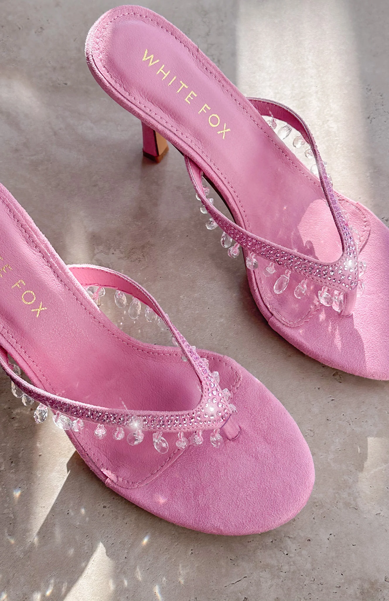 Jackie Mules Candy Pink - Image 5