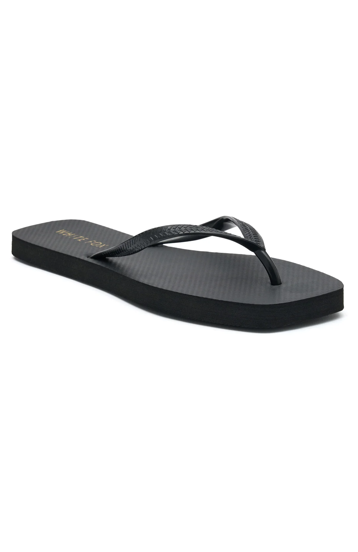 Josie Thong Sandals Black - Image 2