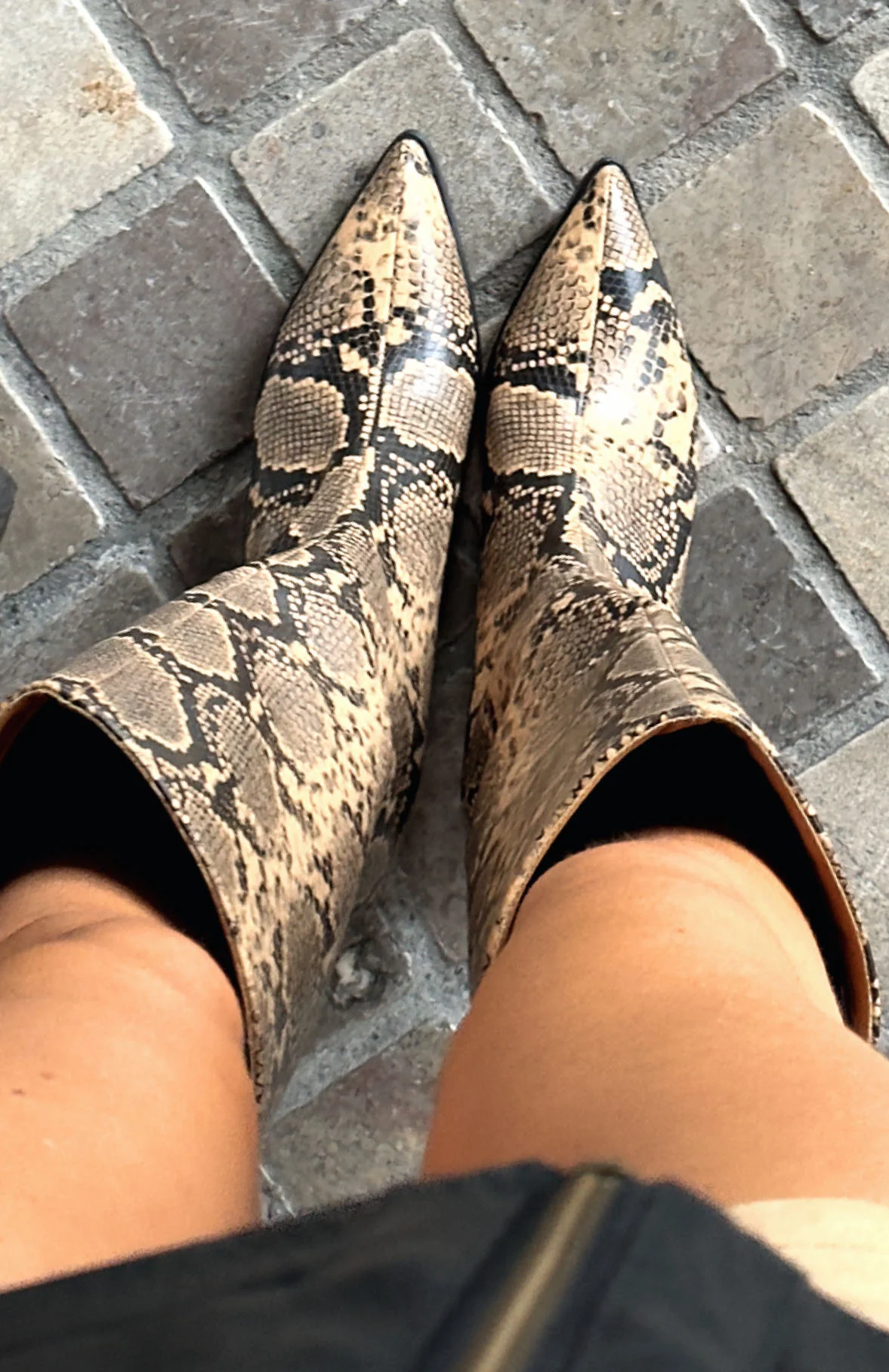 Juliette Knee High Boots Snake - Image 5