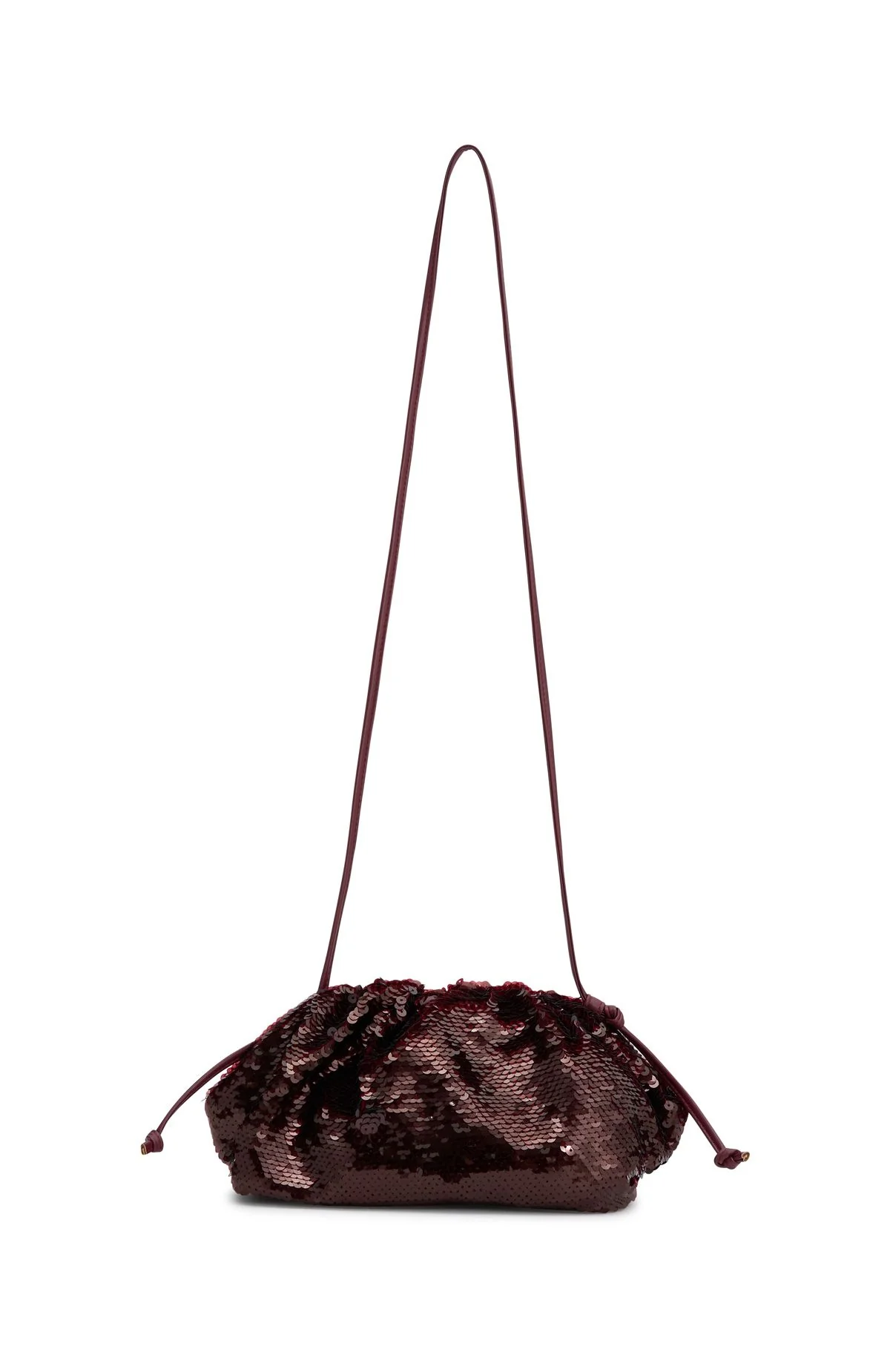 June Clutch Bag Burgundy - Image 4
