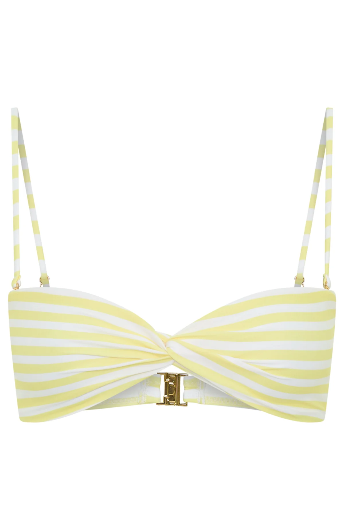 Kaya Bikini Top Lemoncello Stripe - Image 9