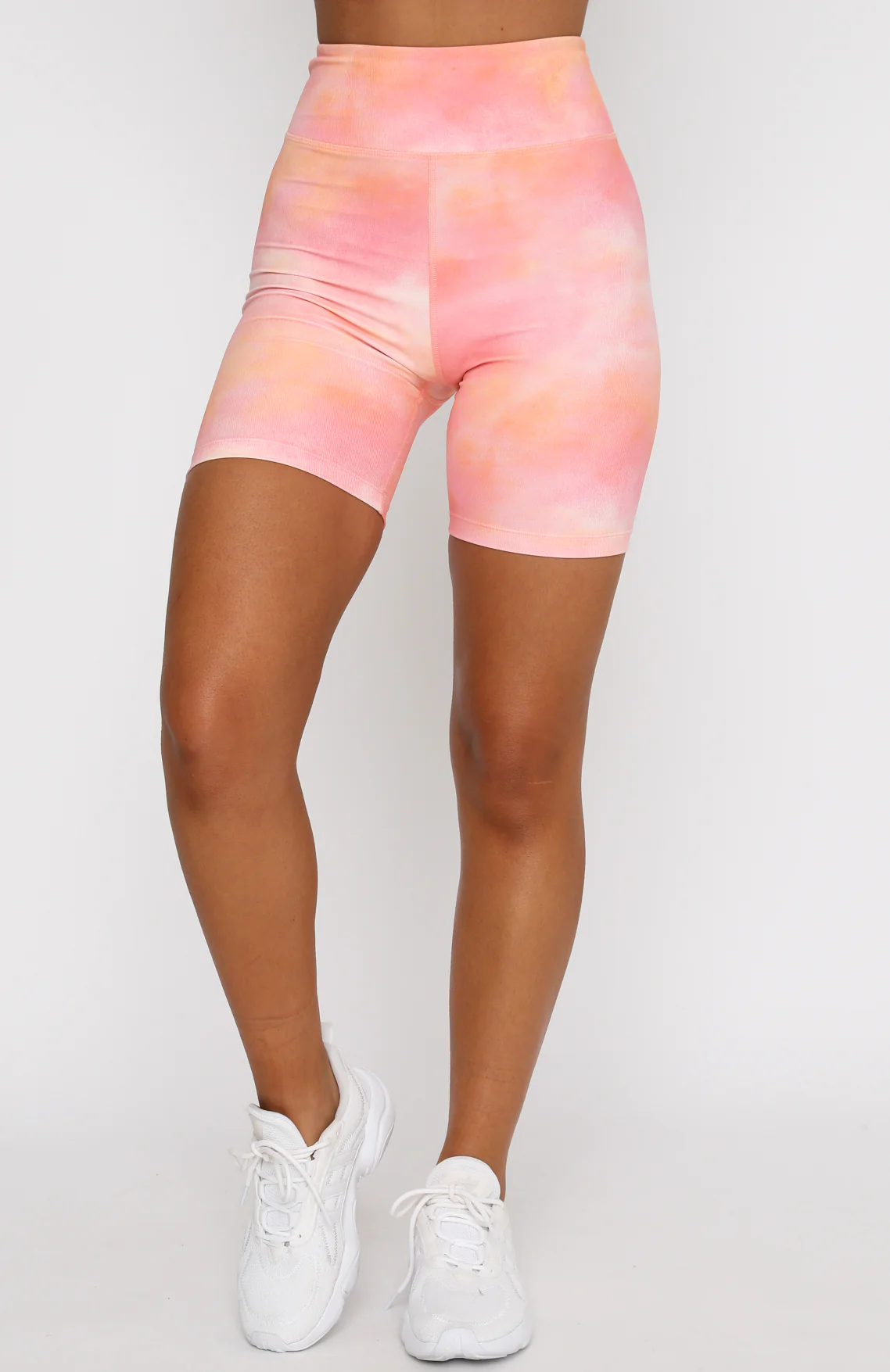 Kelly Bike Shorts Pink Sunset - Image 2