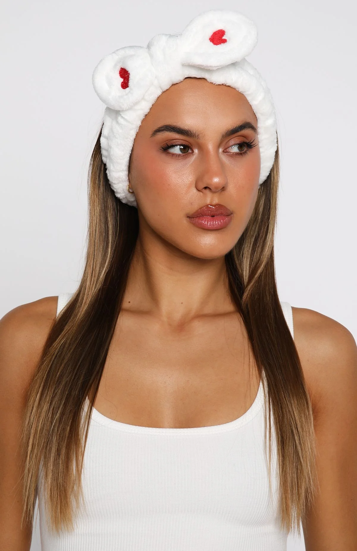 Kesia Beauty Headband 2 Pack Red/White - Image 7