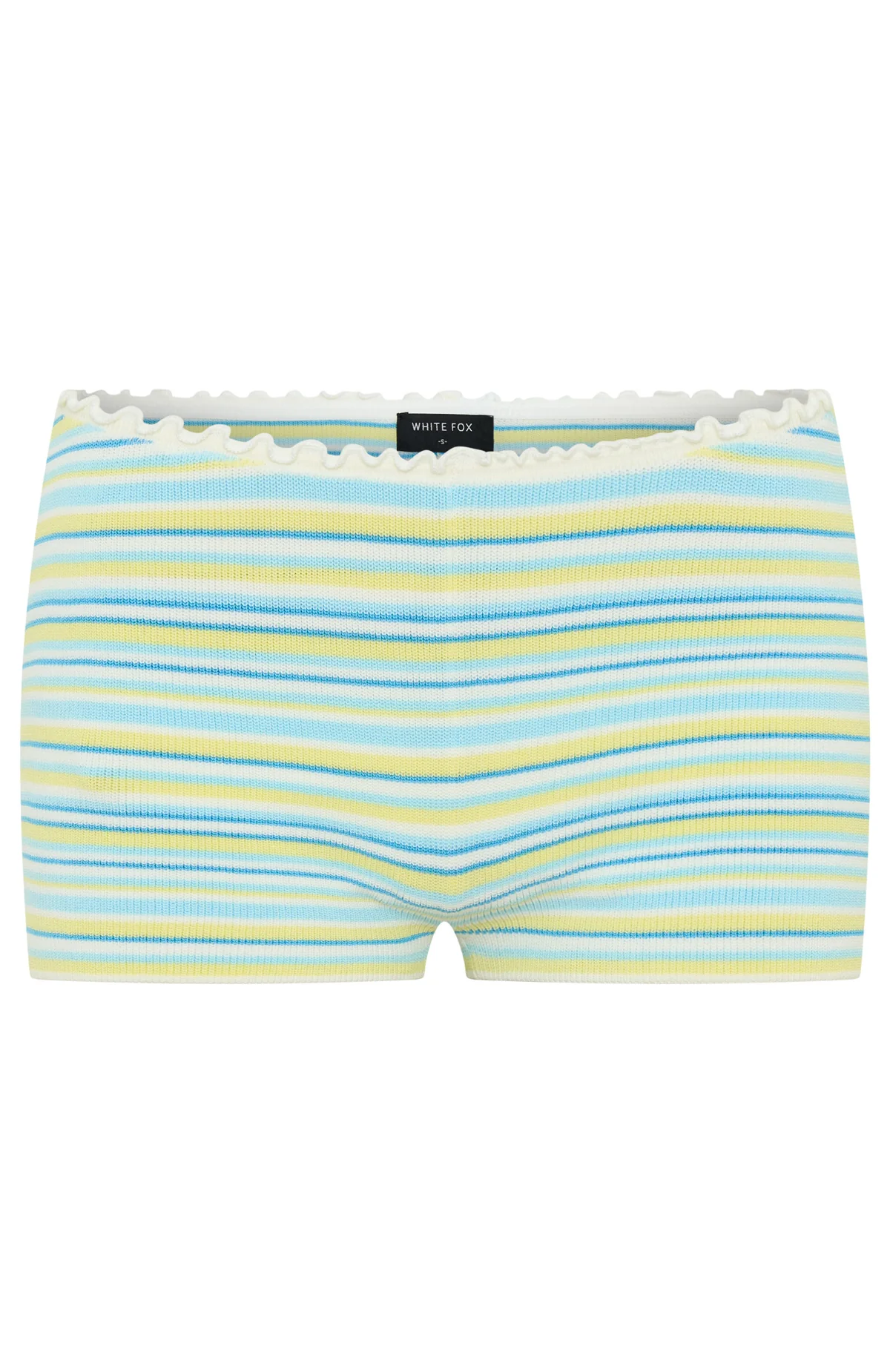 Kiss Me Sweet Knit Shorts Seaside Stripe - Image 8