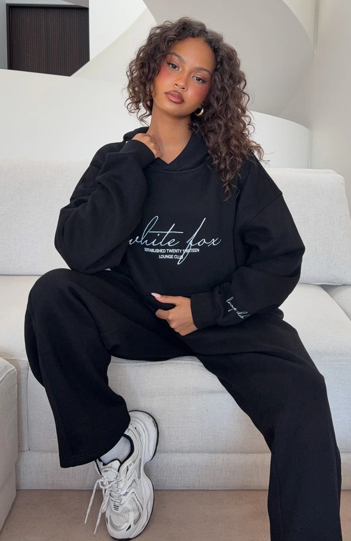 Know What You Want Oversized Hoodie Black